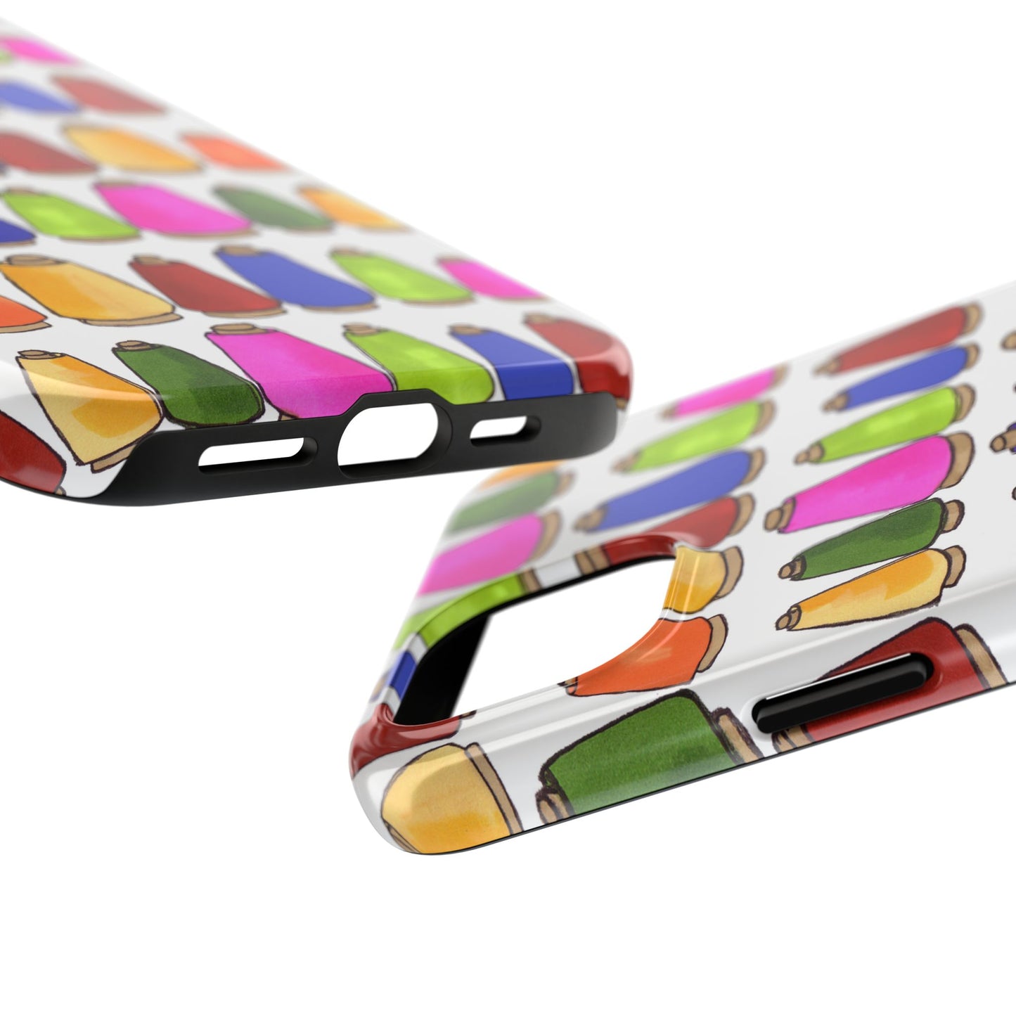 Coneiferous White / Multi Phone Case