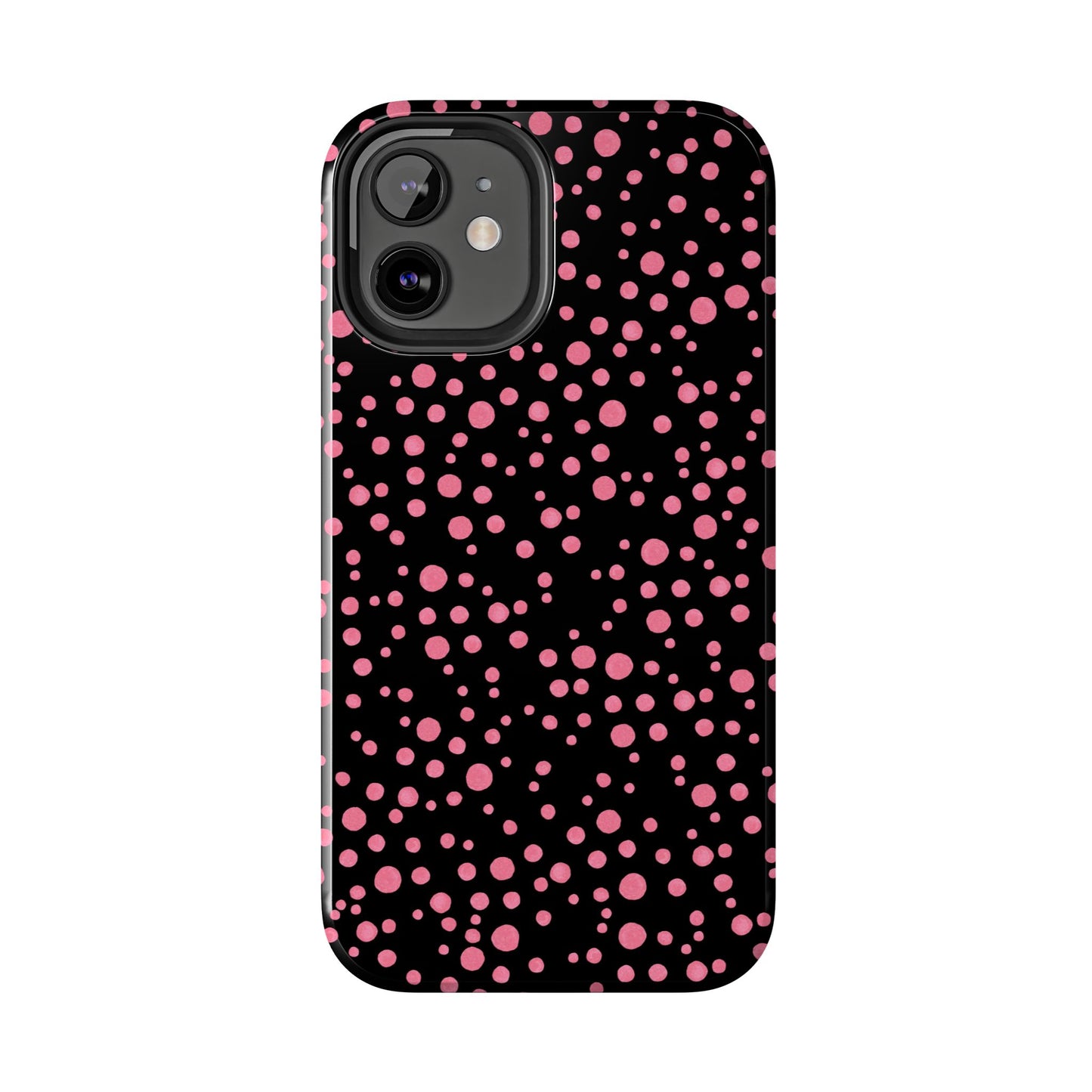 Balloon Dots Black / Pink Phone Case