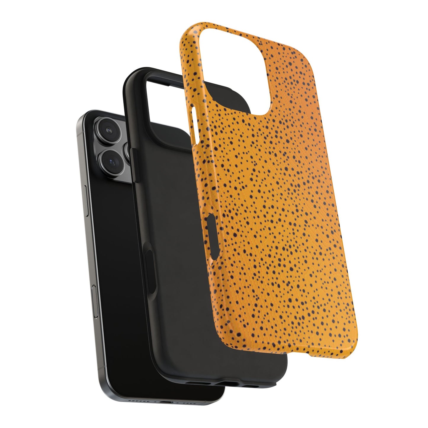 Pepper Dots Gold Phone Case