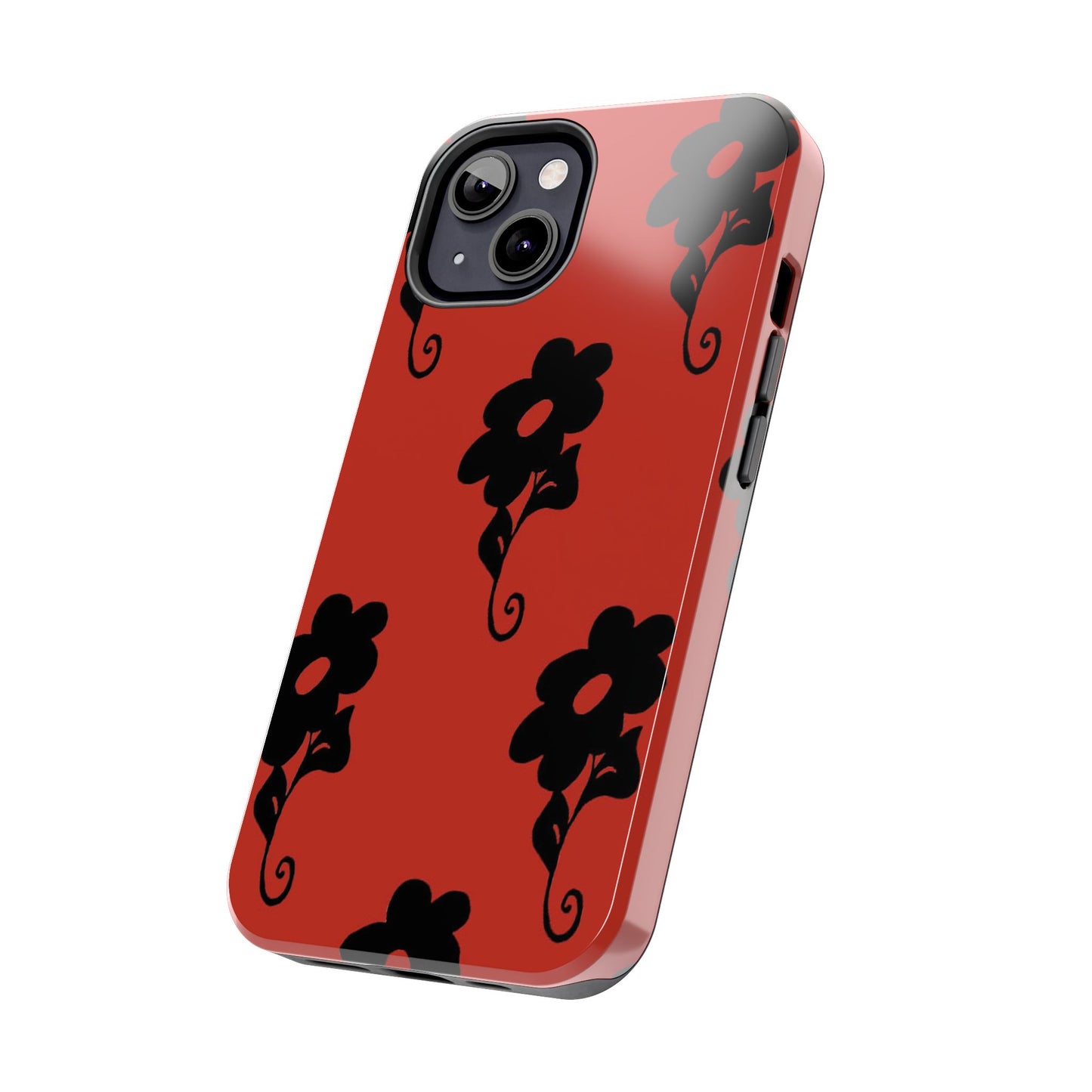 Daring Daisy Red Phone Case