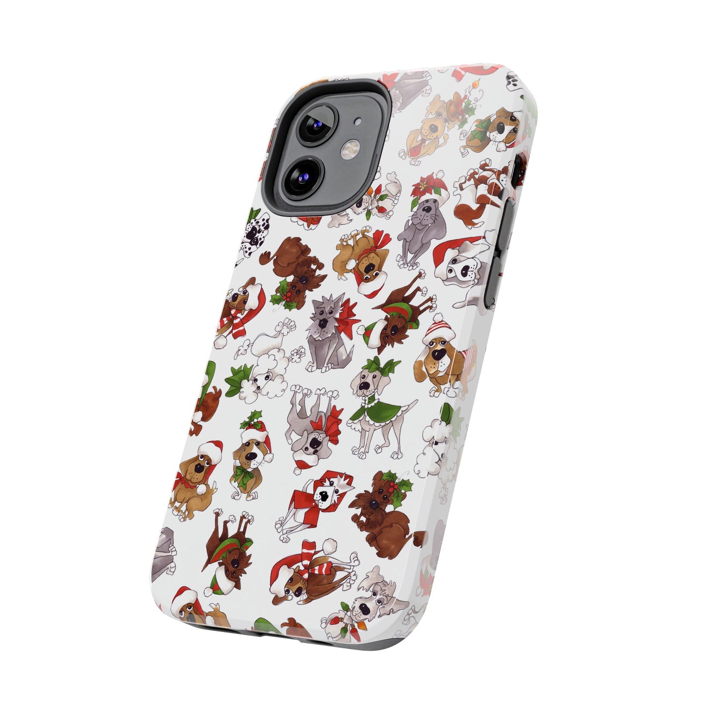 Doggie Toss White Phone Case
