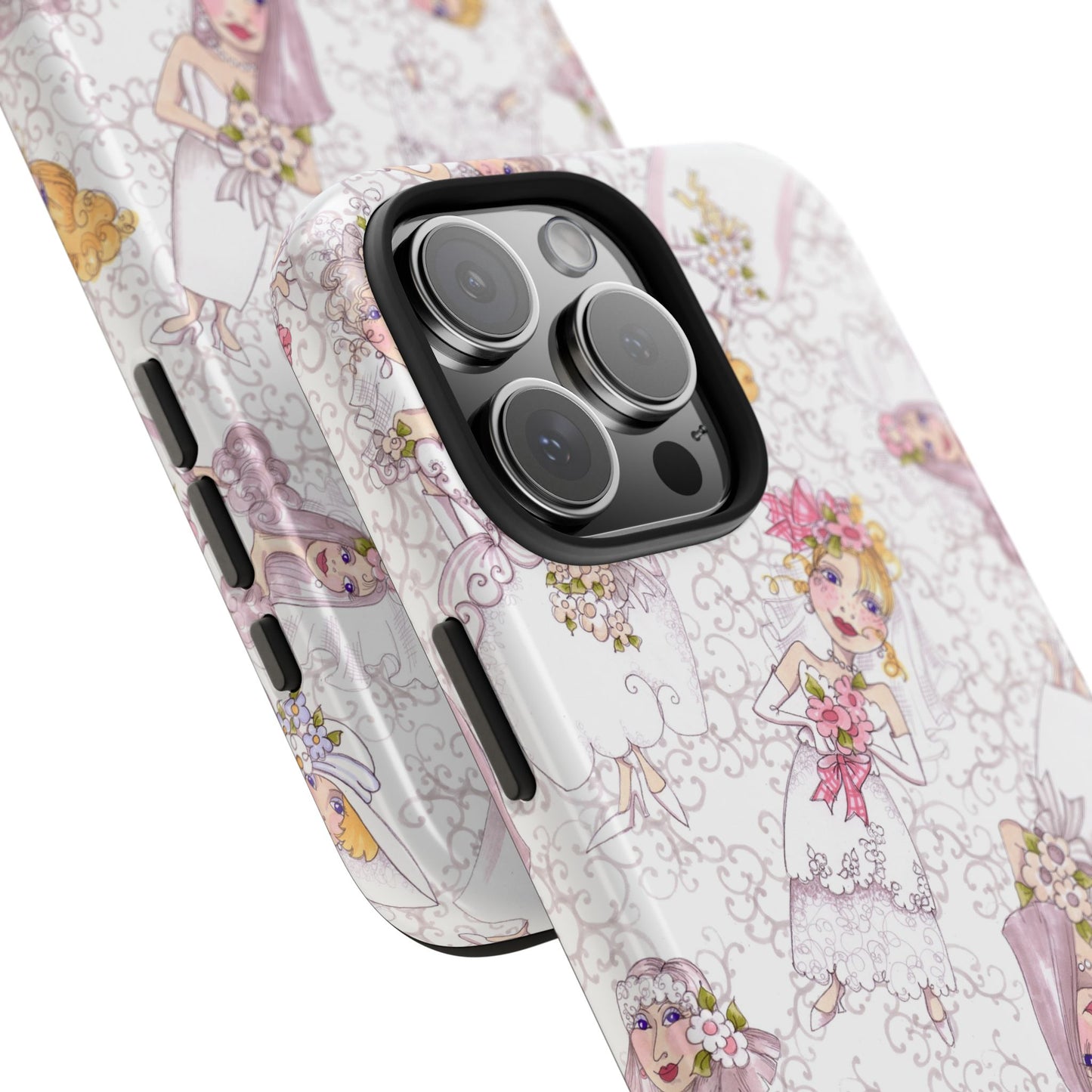 Bridal Scroll Phone Case