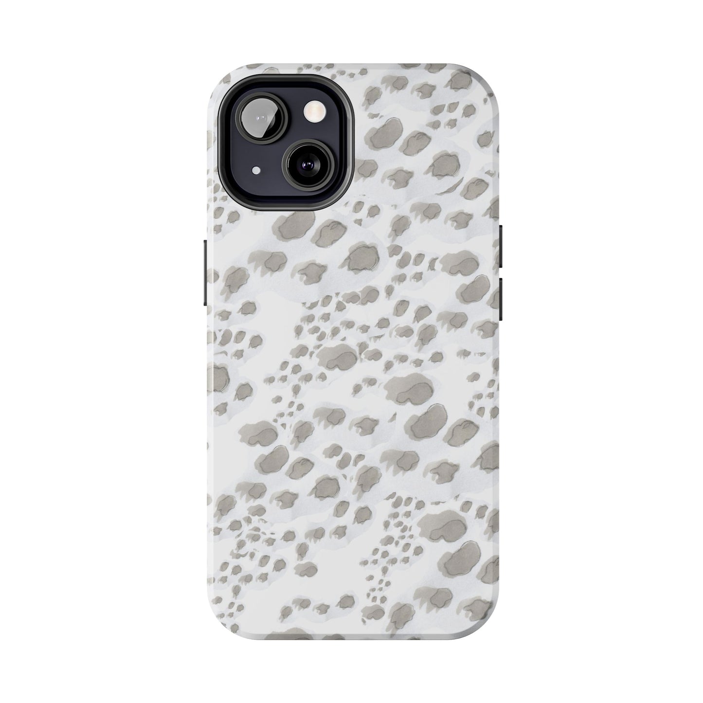 Kitty Dots White Phone Case