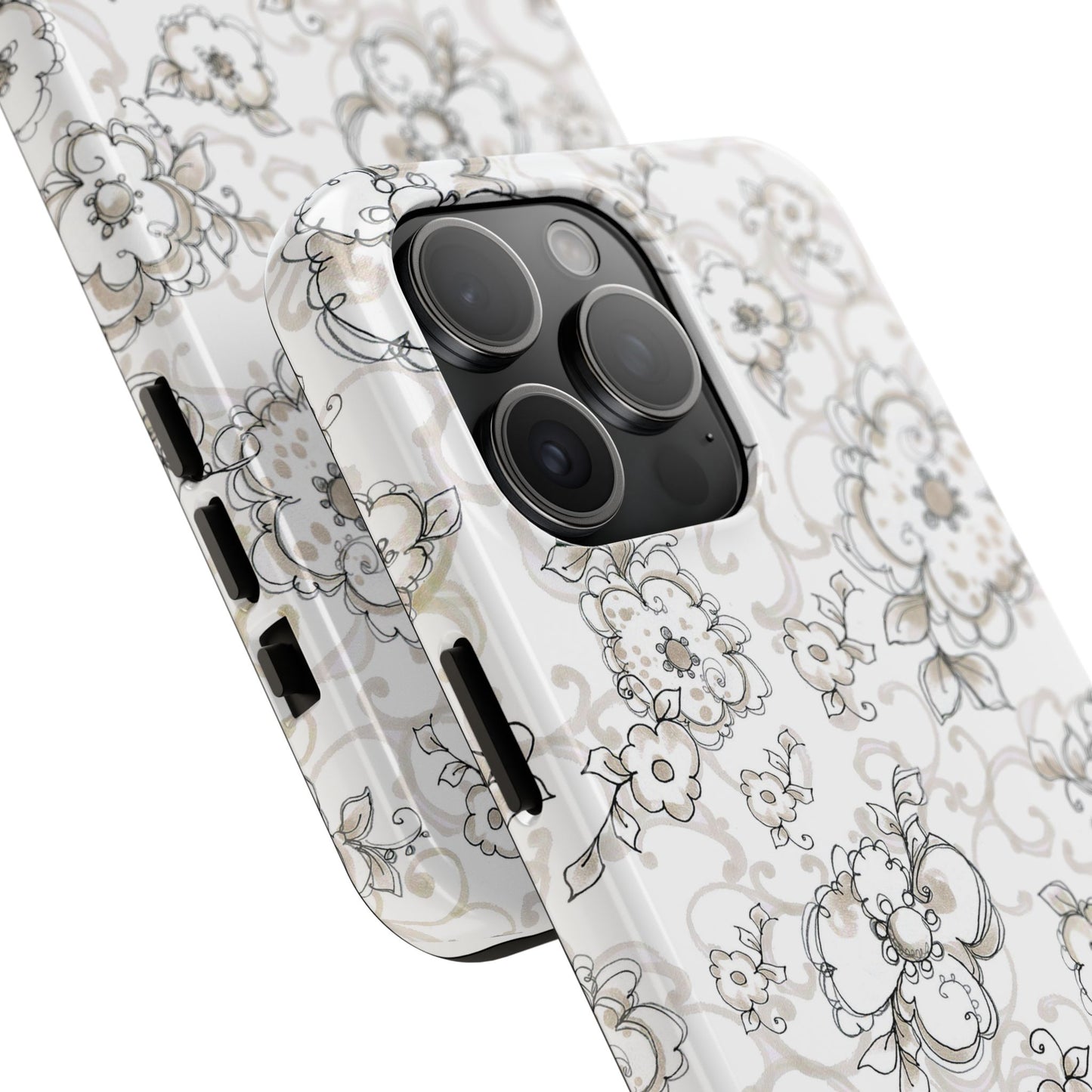 Angel Flowers Phone Case