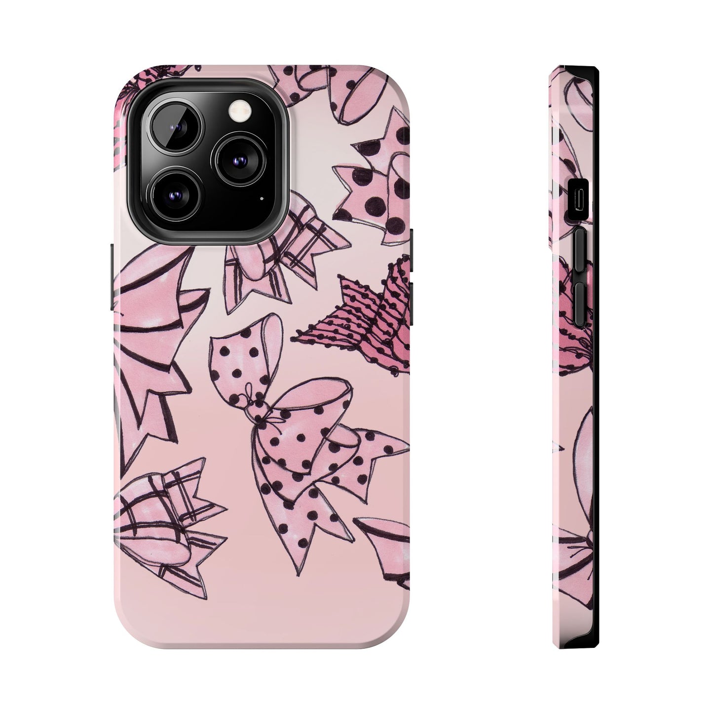Cat Bows Pink Phone Case