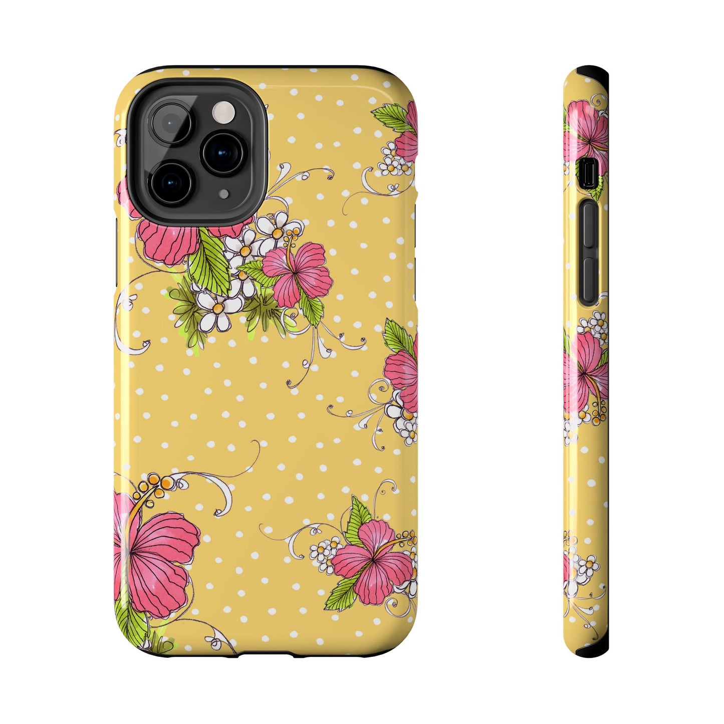 Lady Luau Yellow Phone Case