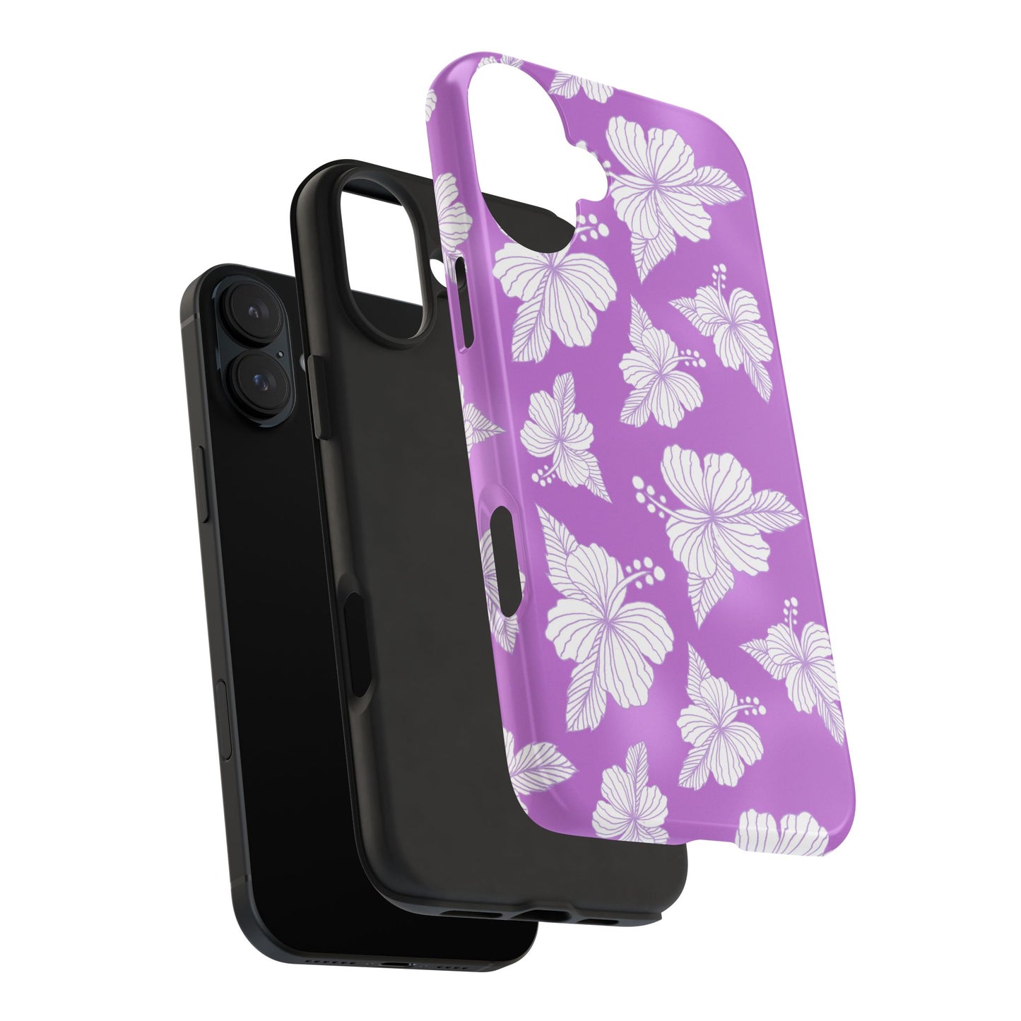 Hibiscus Lilac Phone Case