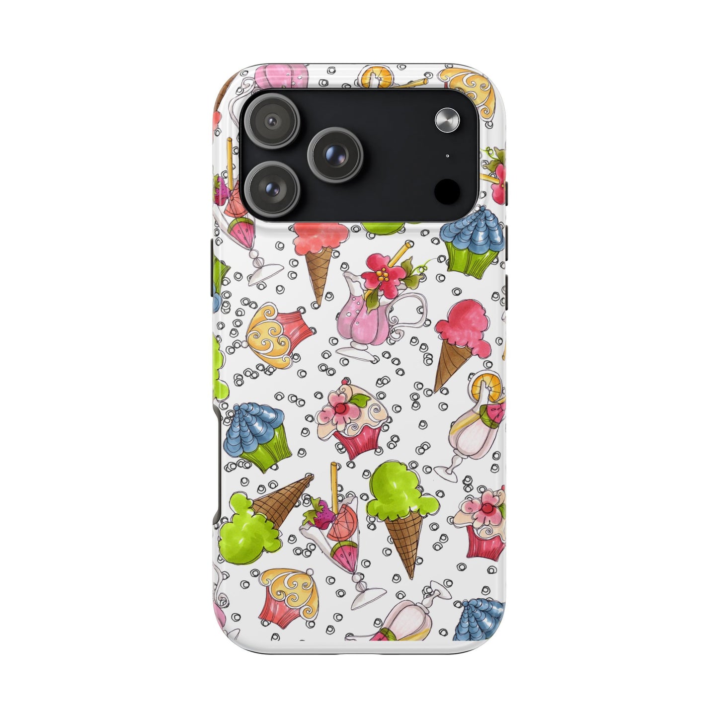 Resort Food White Phone Case