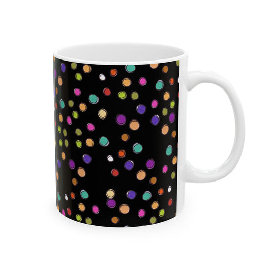 Dog Dots Black / Multi Cup