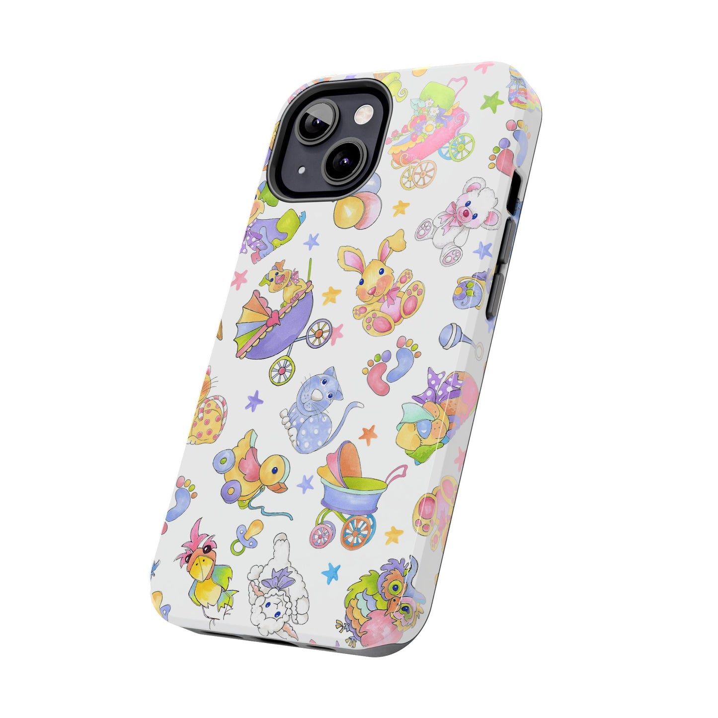 Busy Baby White Phone Case