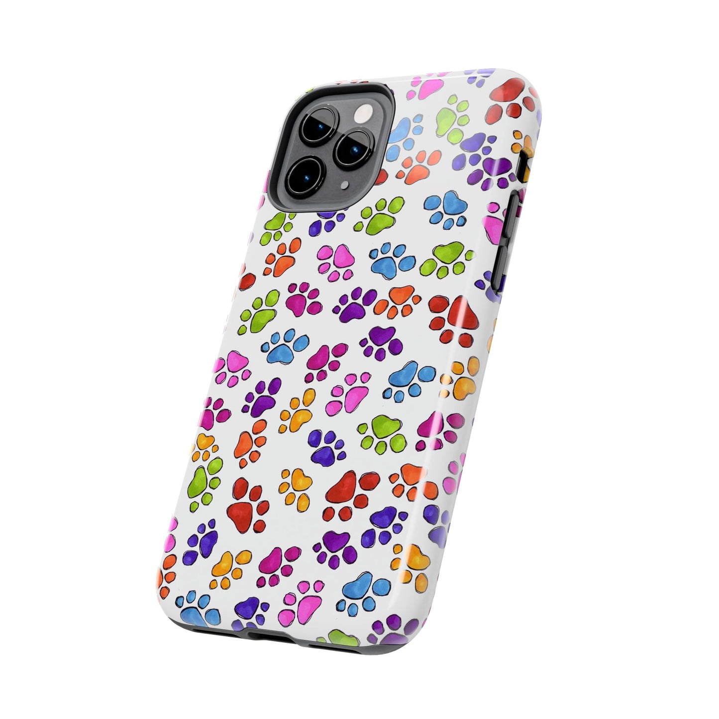 Fancy Paws White Phone Case