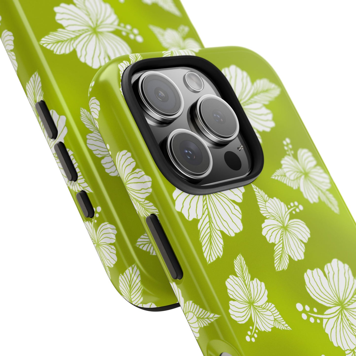Hibiscus Green Phone Case