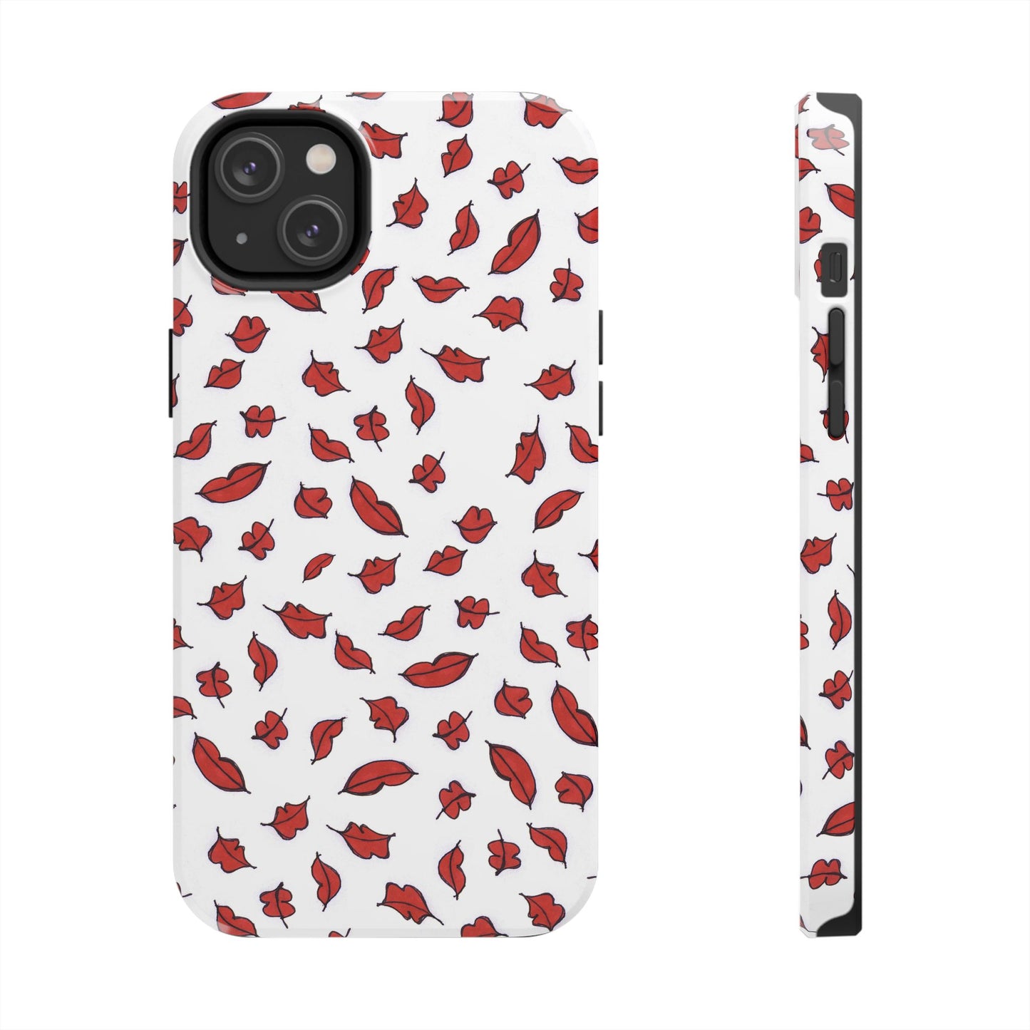 Autumn Lips White Phone Case