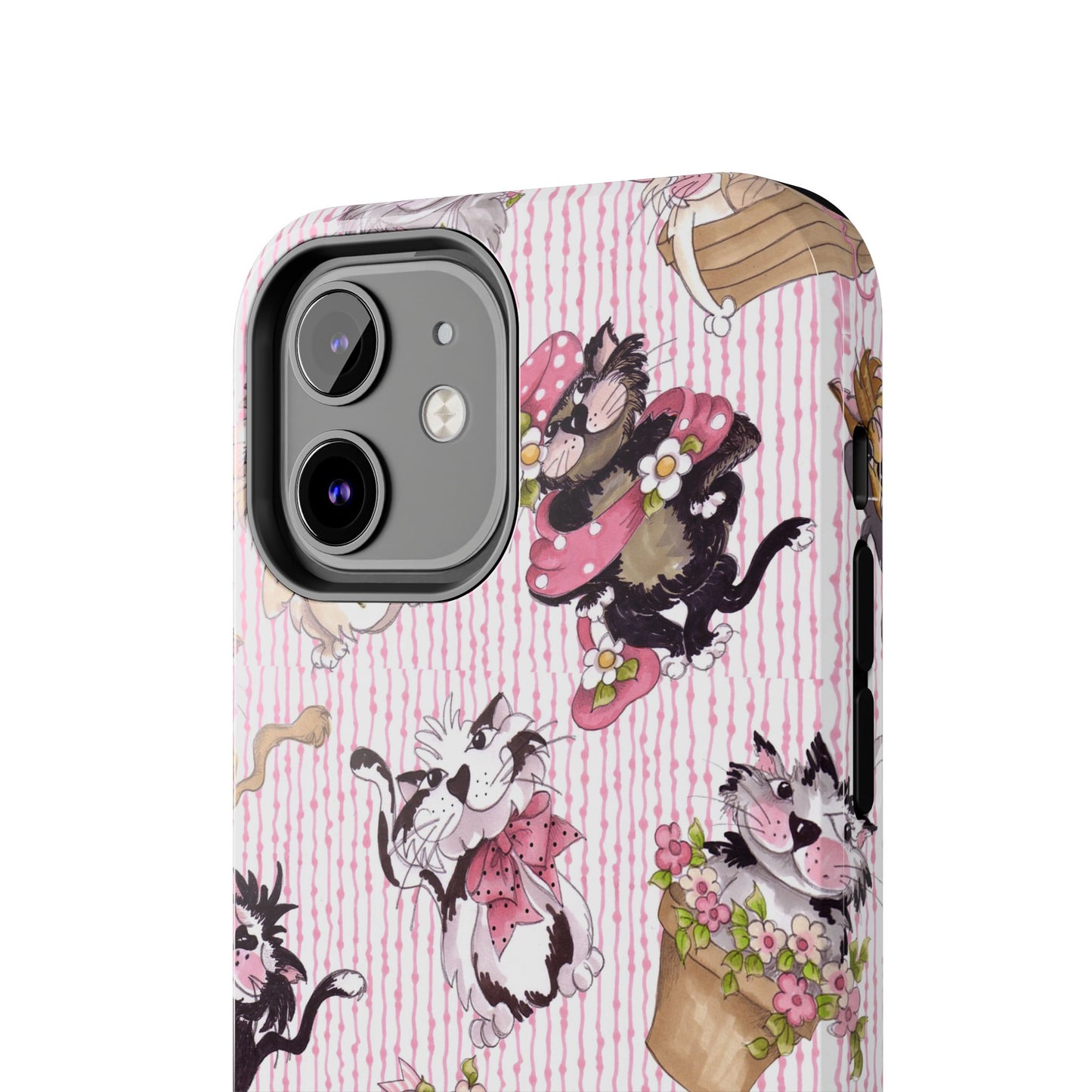 Fancy Cats Pink Phone Case