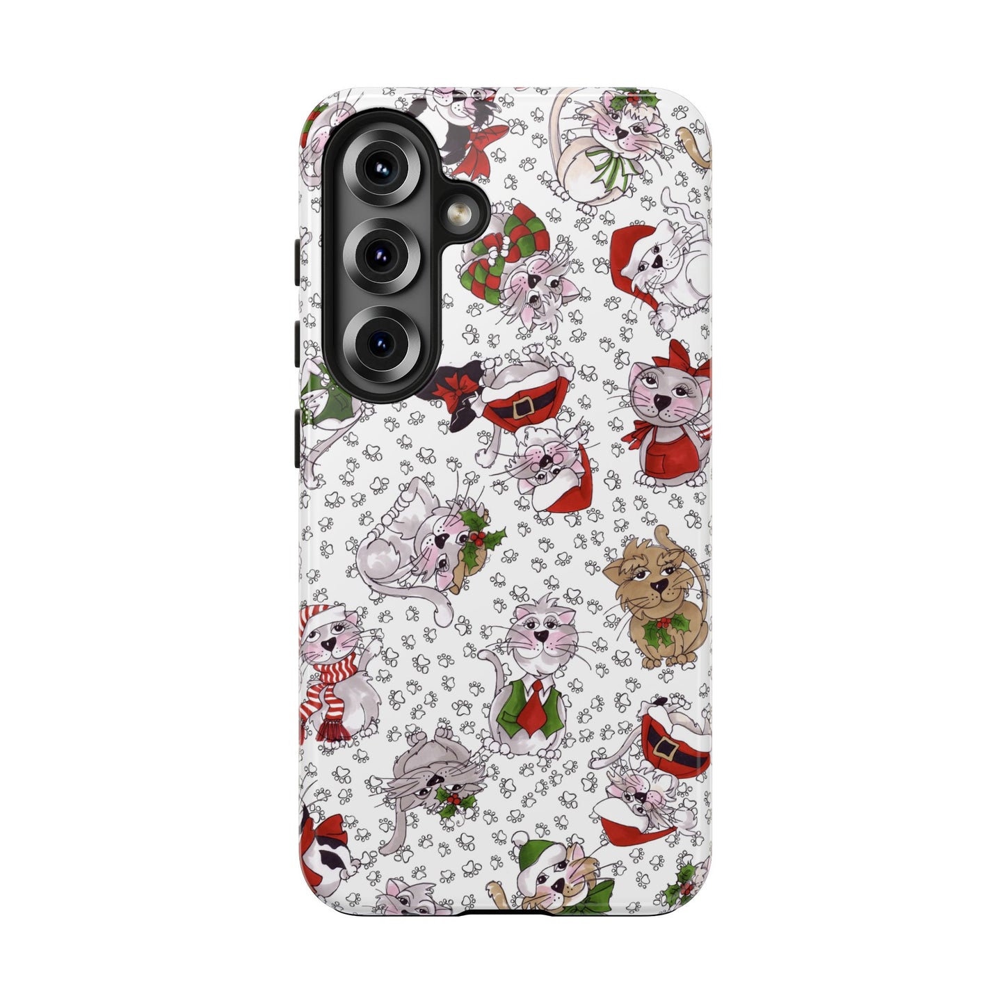 Kitty Blizzard White Phone Case