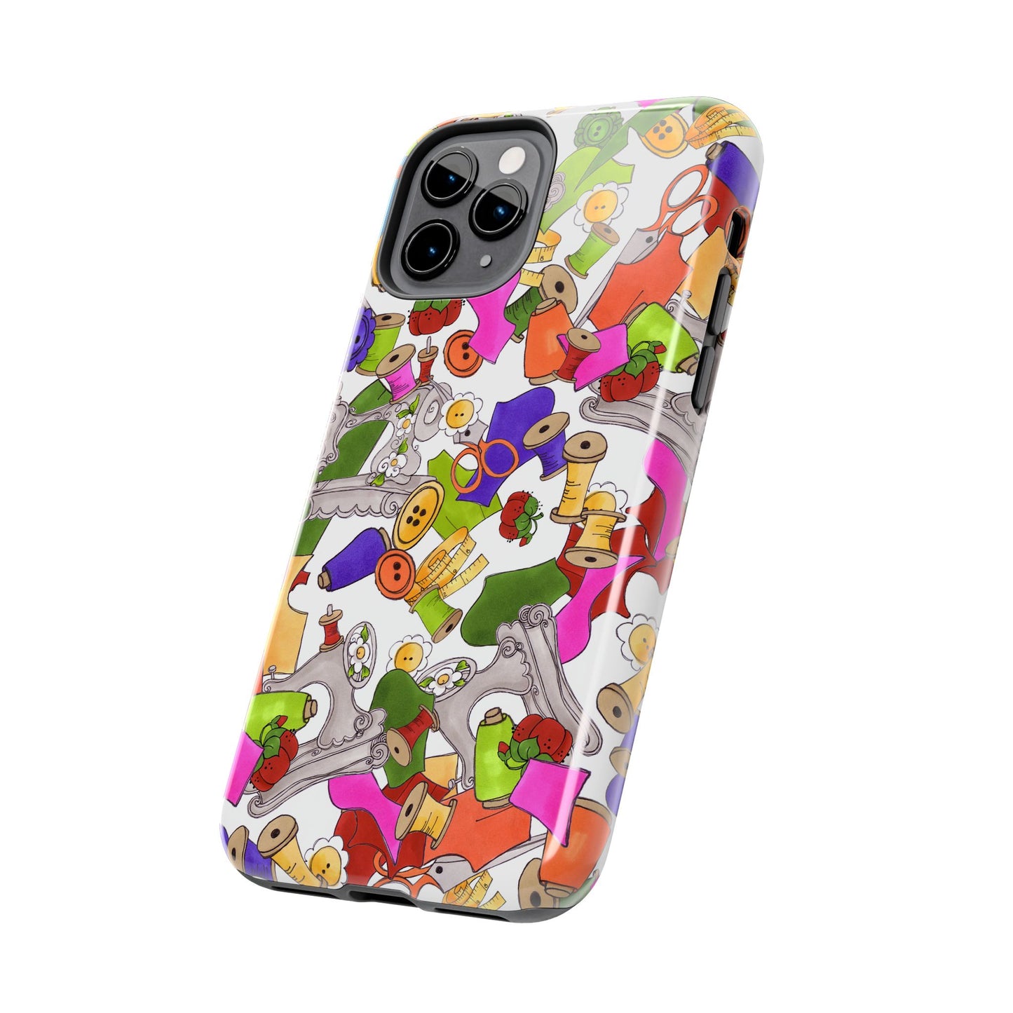 Kaleidasew White Phone Case