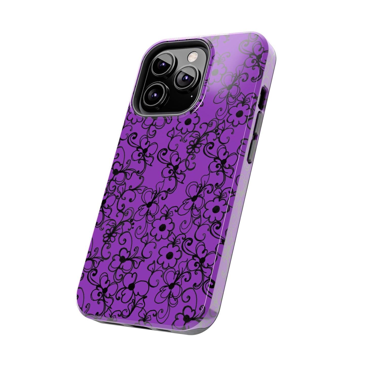 Daisy Jungle Purple Phone Case