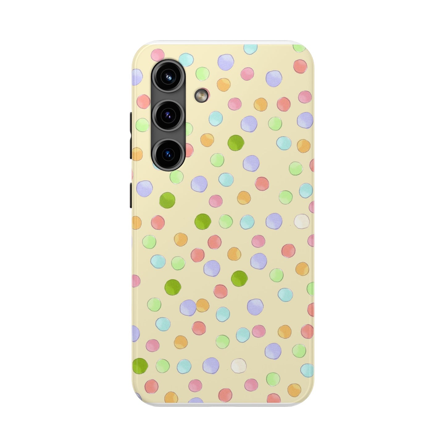 Happy Dots Yellow Phone Case