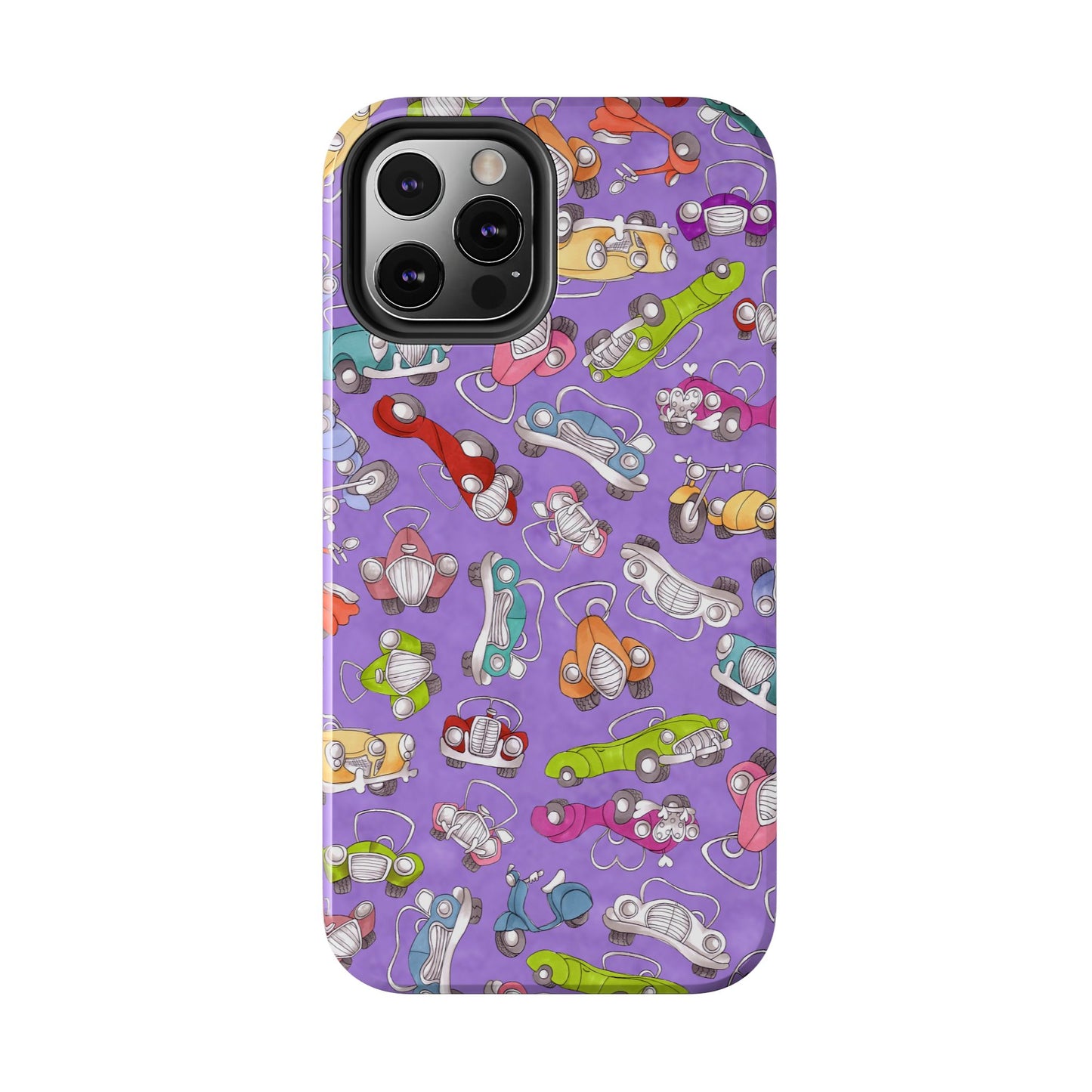 Pile Up Purple Phone Case