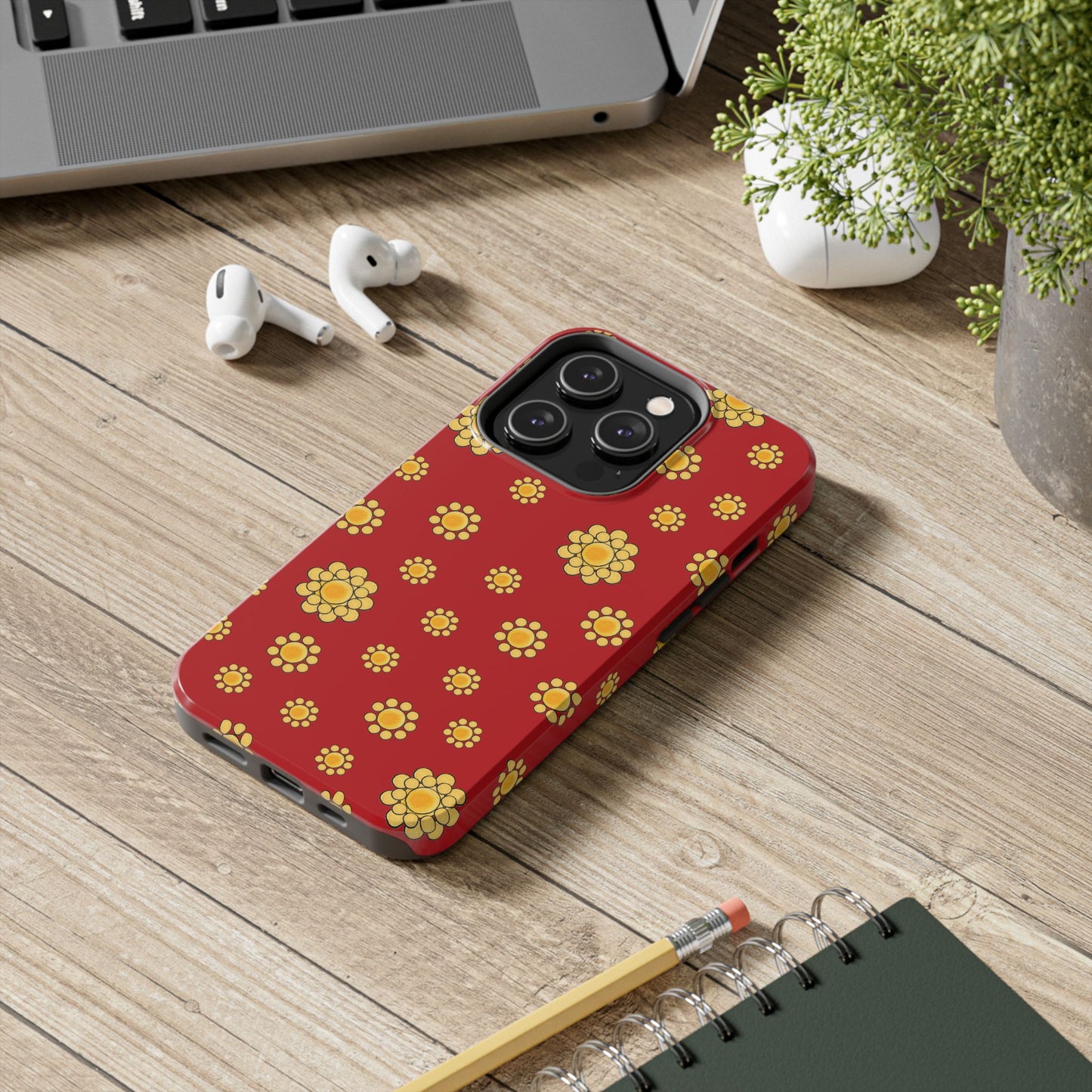 Bandana Dots Red Phone Case