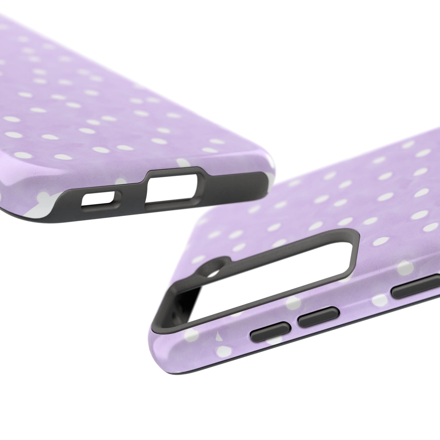 Space Dots Lilac / White Phone Case