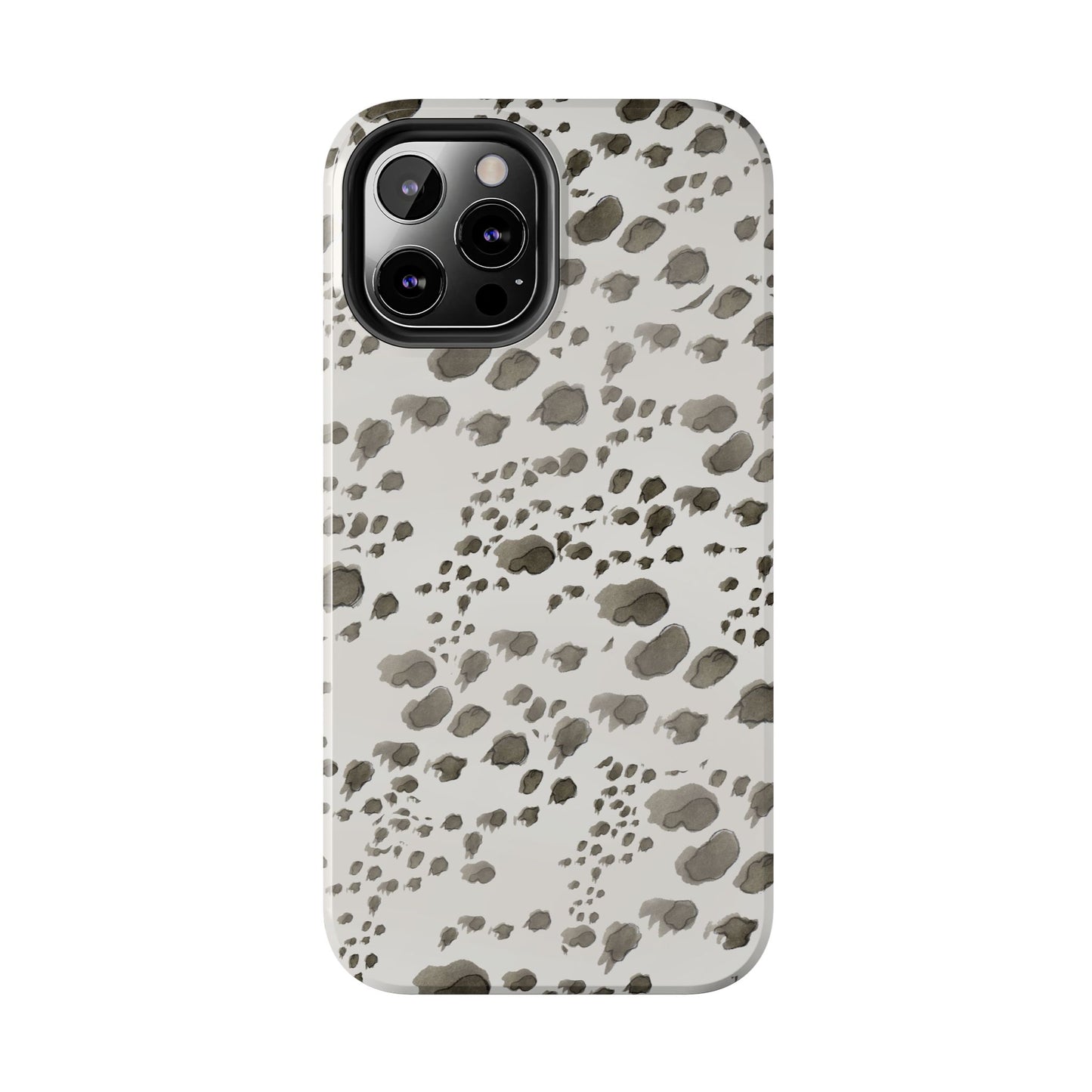 Kitty Dots Gray Phone Case