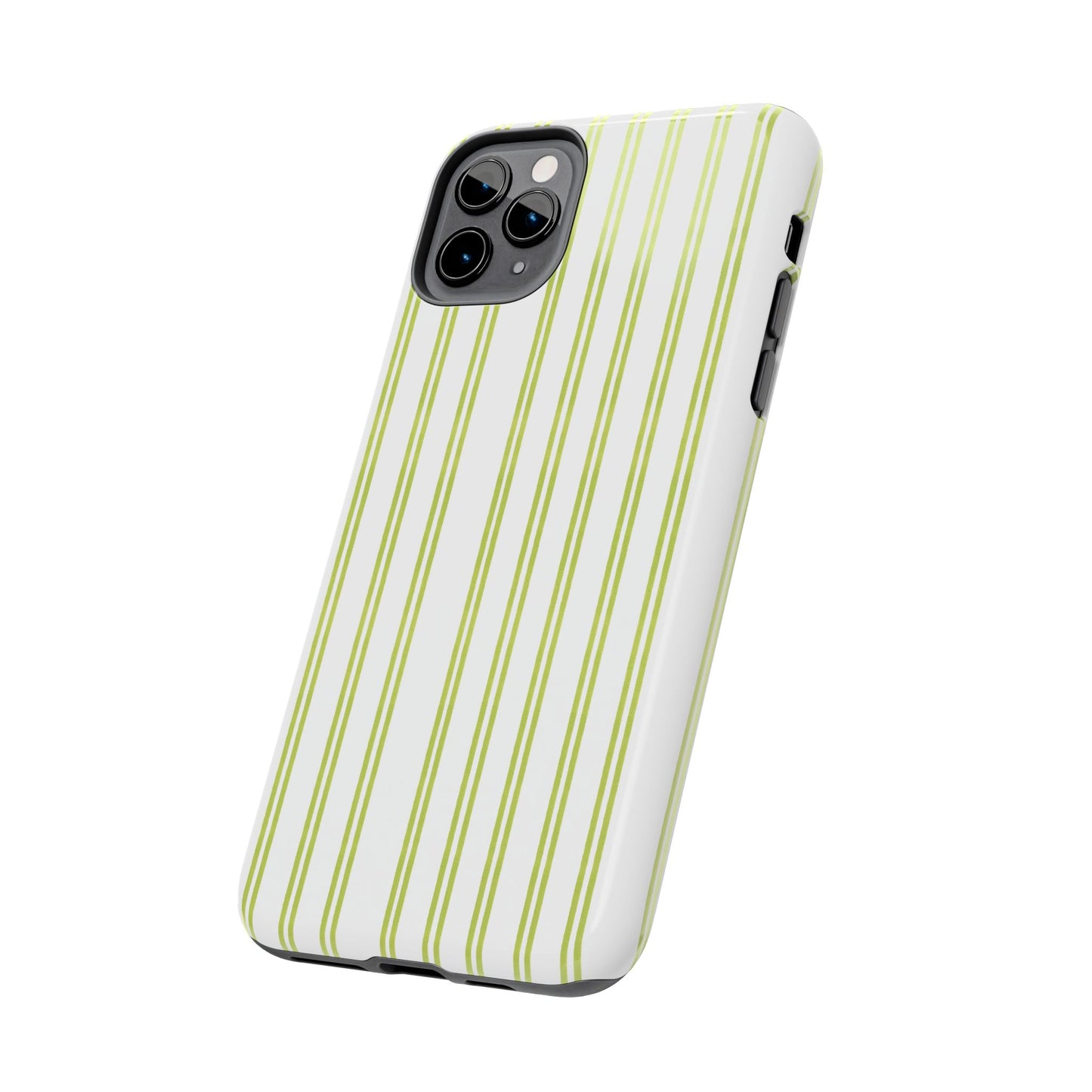 Green Double Stripe Phone Case