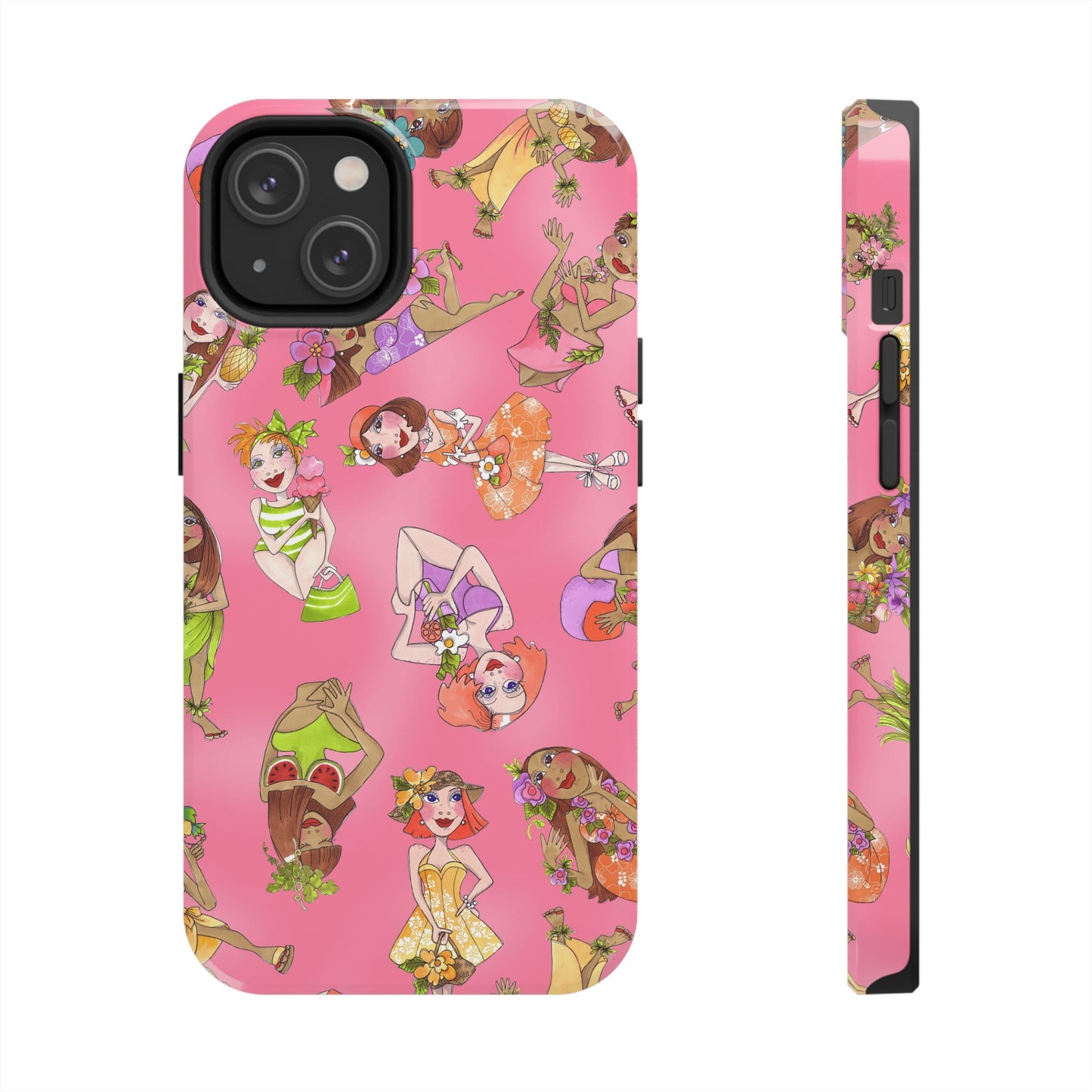 Island Toss Pink Phone Case