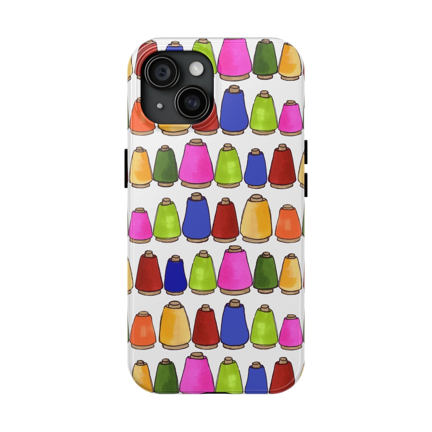 Coneiferous White / Multi Phone Case