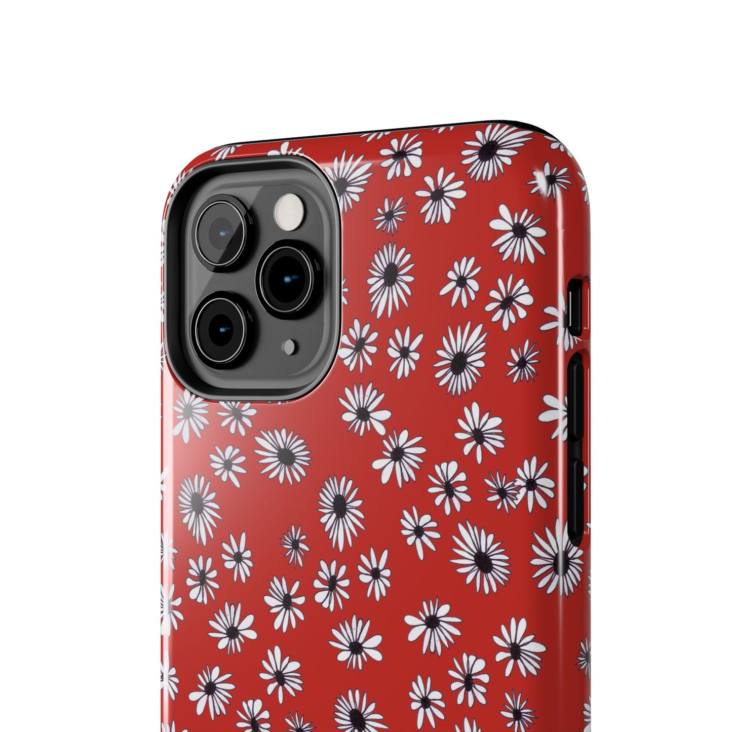 Random Daisy Red / White Phone Case