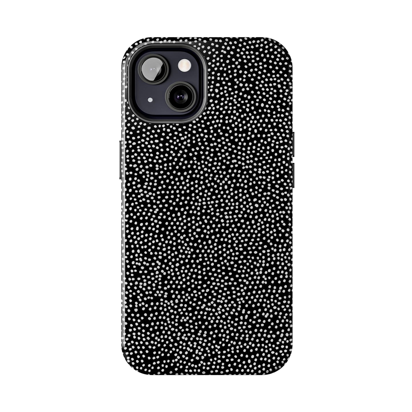 Baby Dots Black / White Phone Case