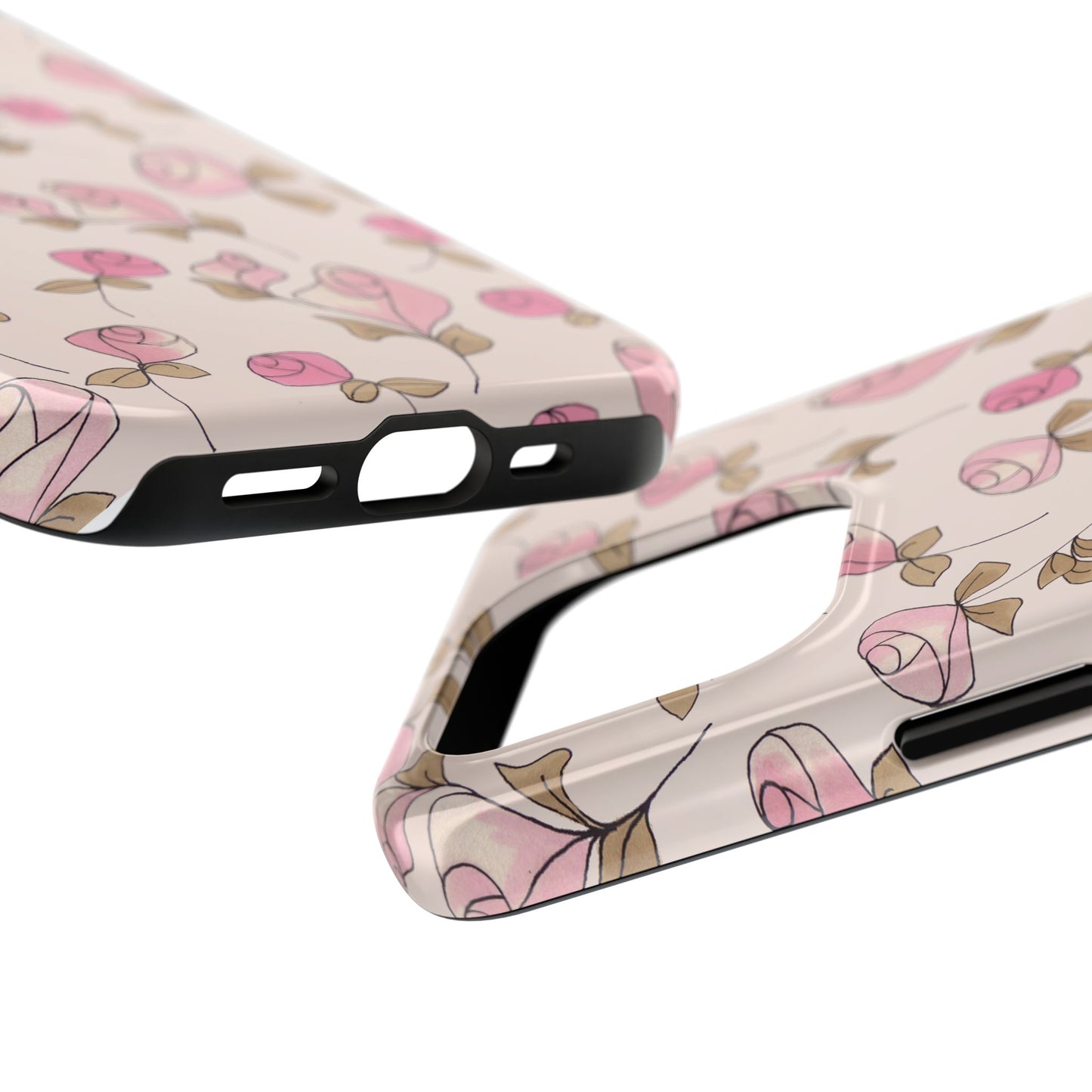 Simply Roses Pink Phone Case