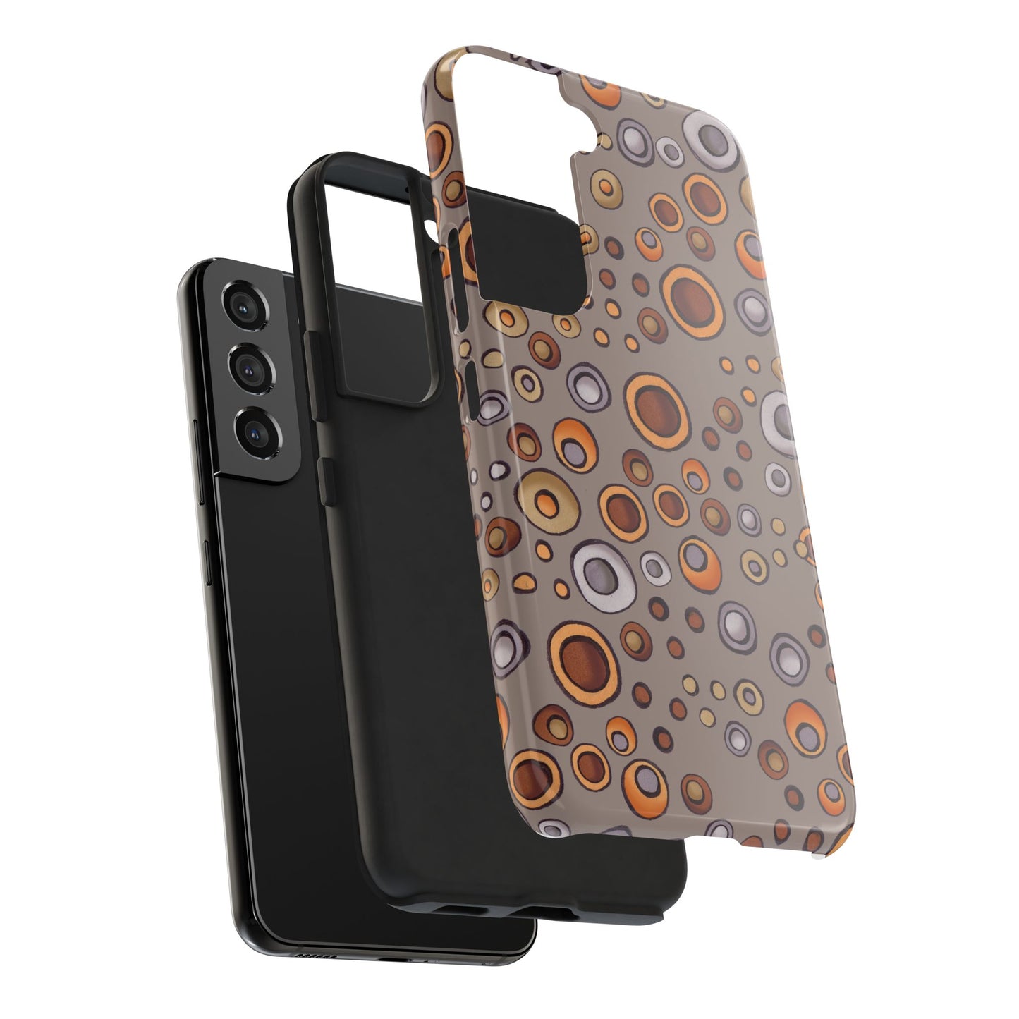 Doggy Dots Gray Phone Case