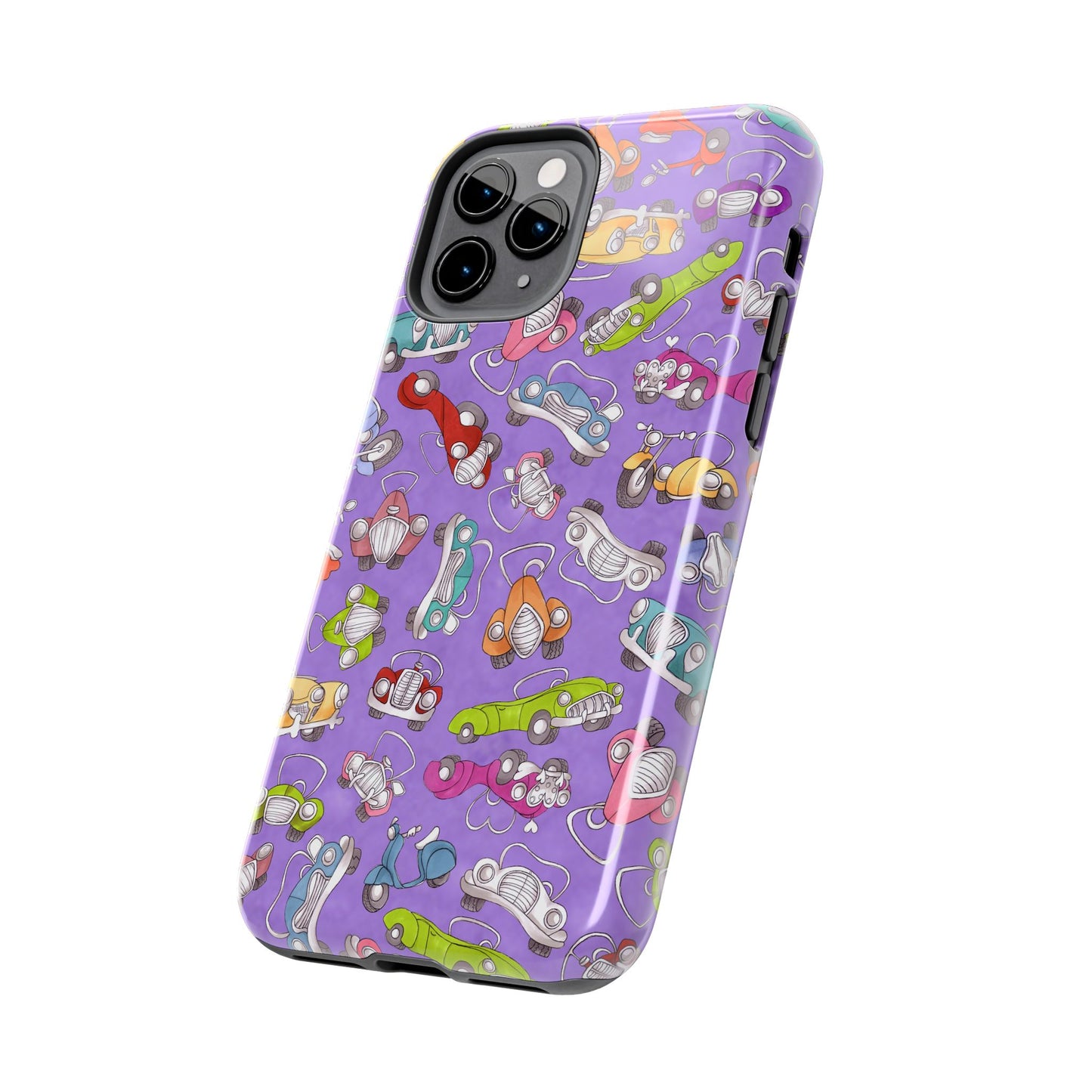 Pile Up Purple Phone Case