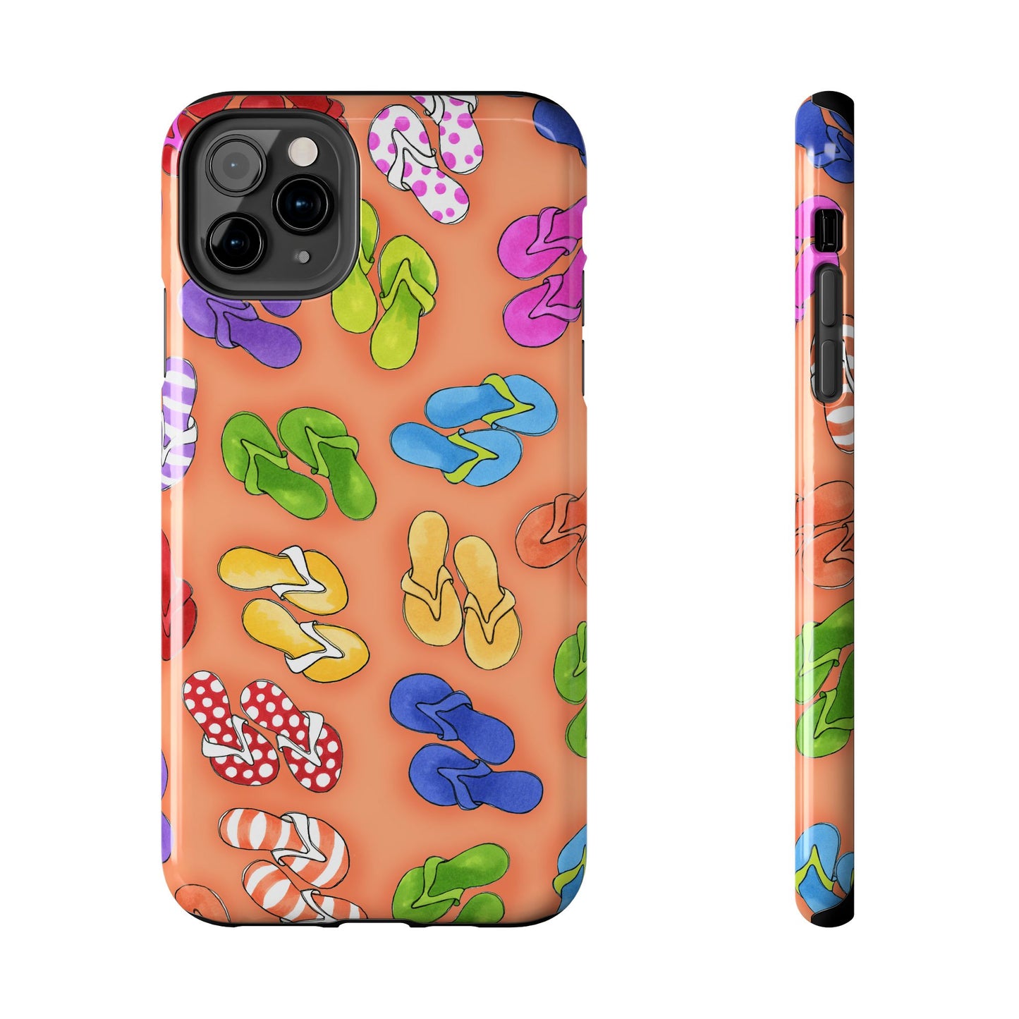 Fun Flops Orange Phone Case