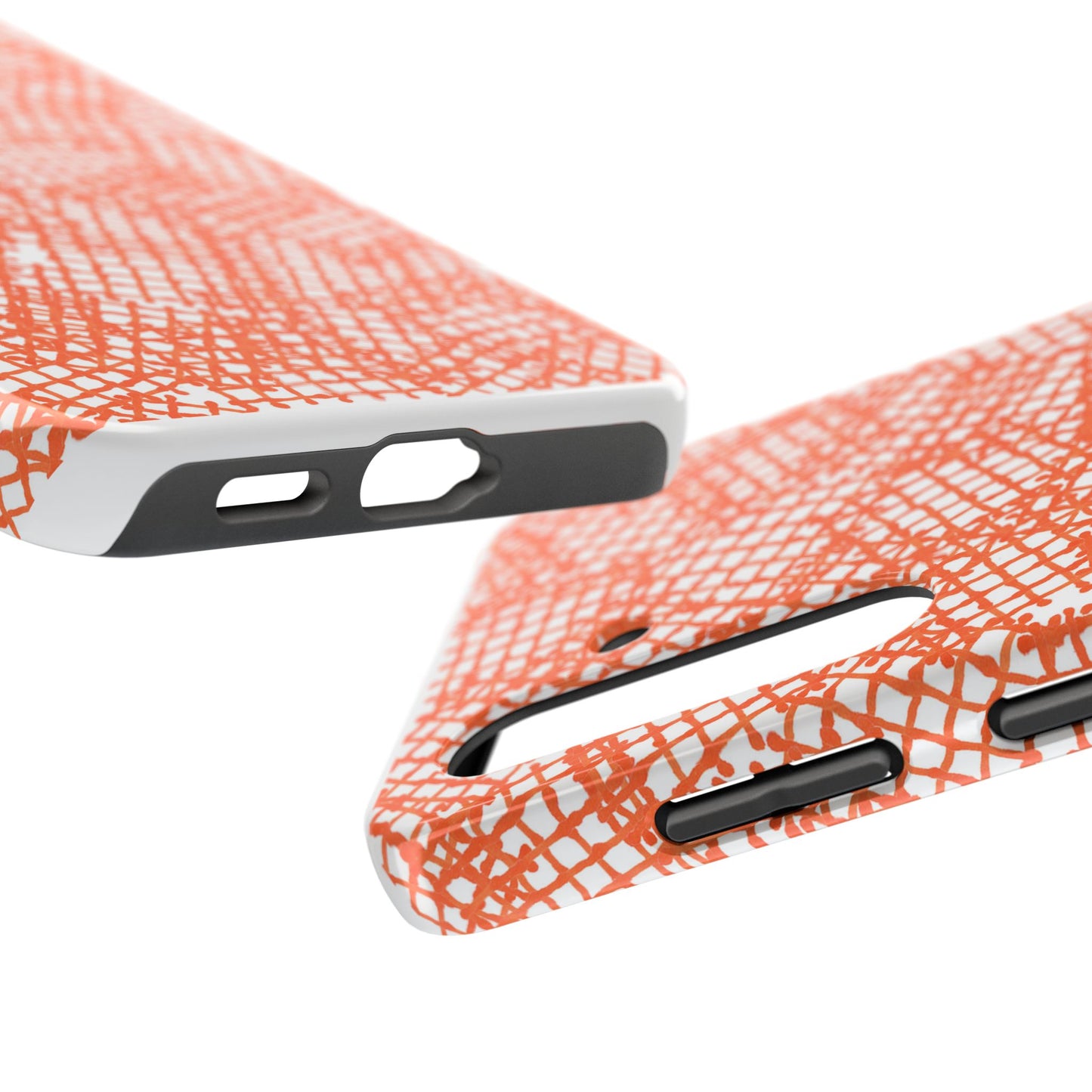 Random Waffle Orange Phone Case
