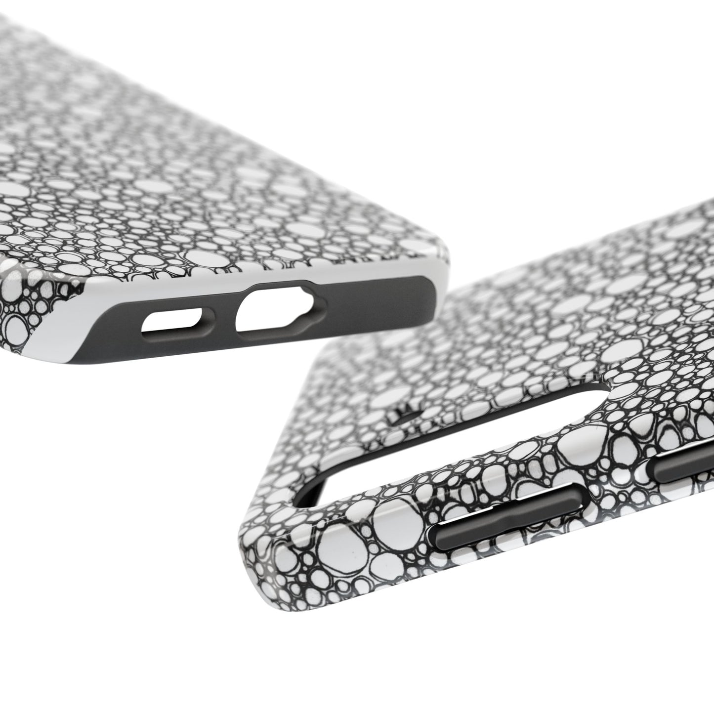 Air Bubbles Black Phone Case
