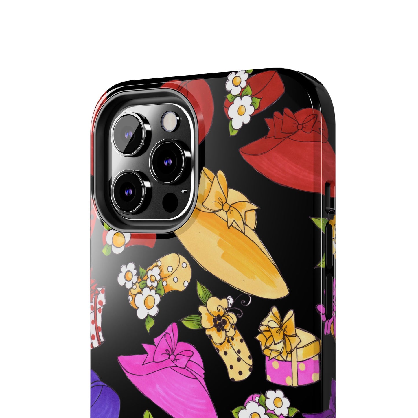 Accessories Tossed Black Phone Case