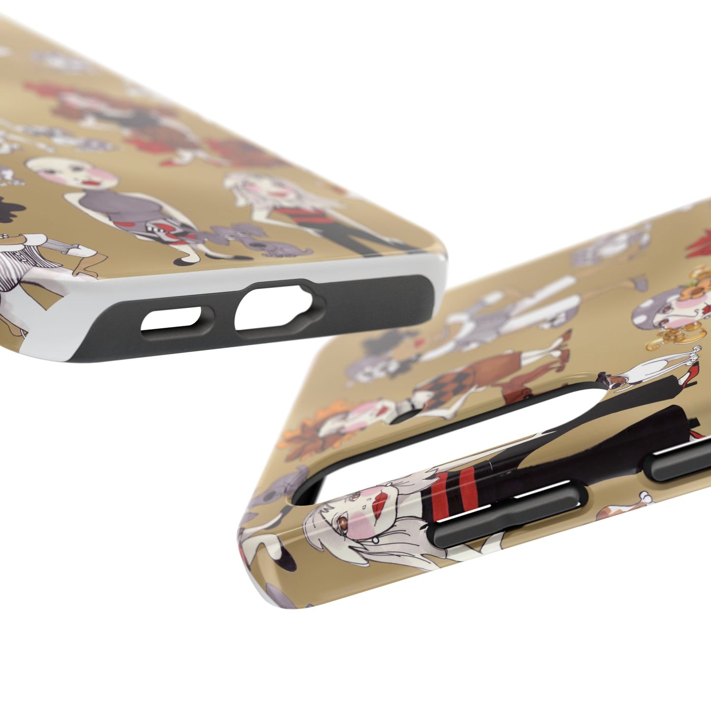 Dog Ladies Tan Phone Case