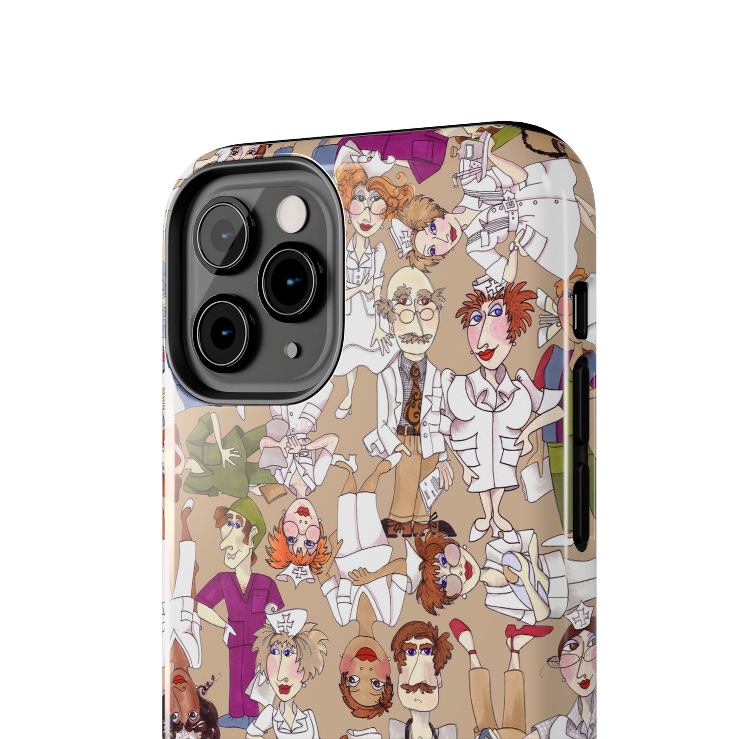 Diverse Nurse Khaki Phone Case