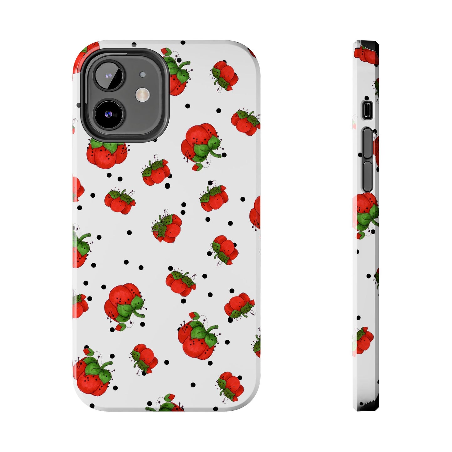 Pin Dots White Phone Case