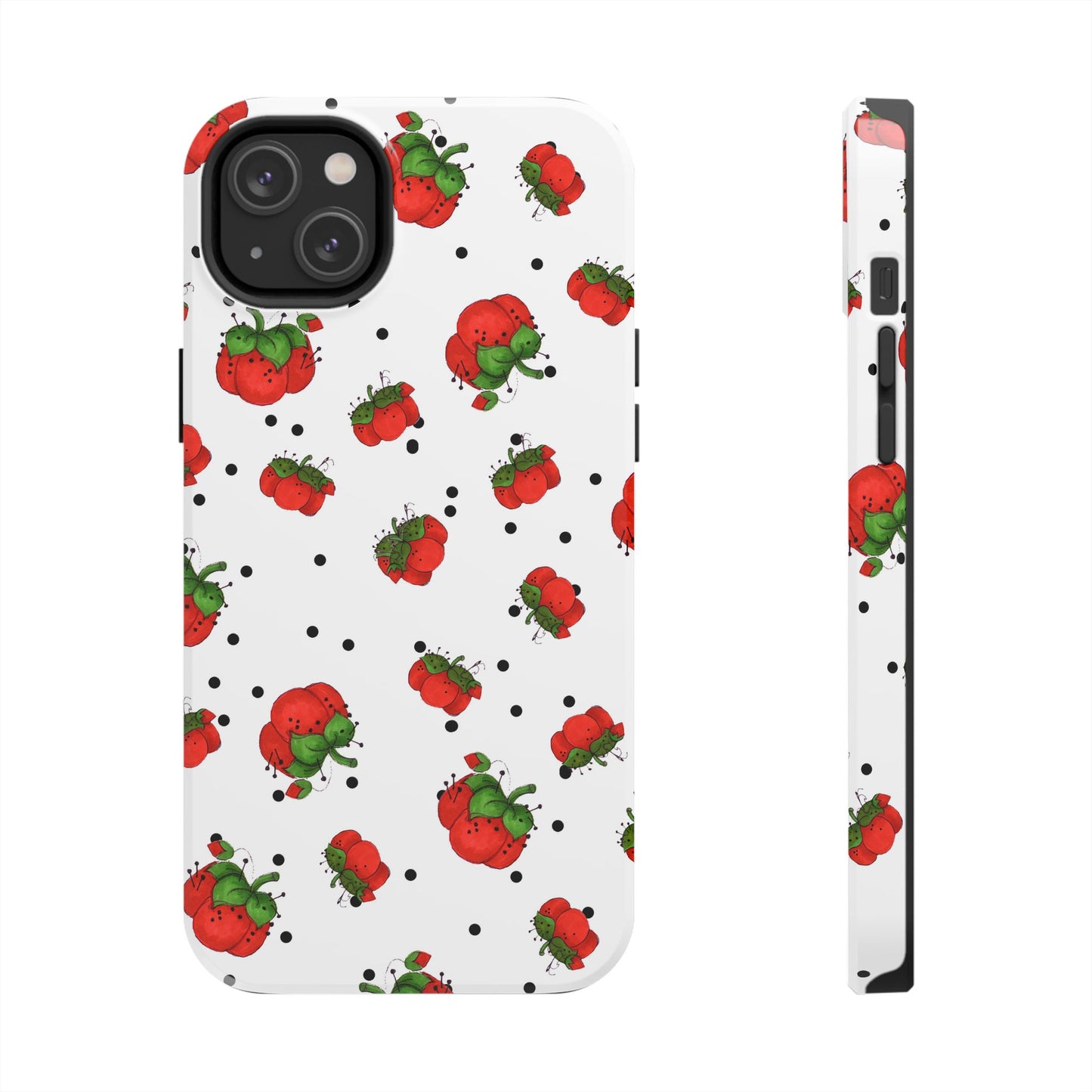 Pin Dots White Phone Case
