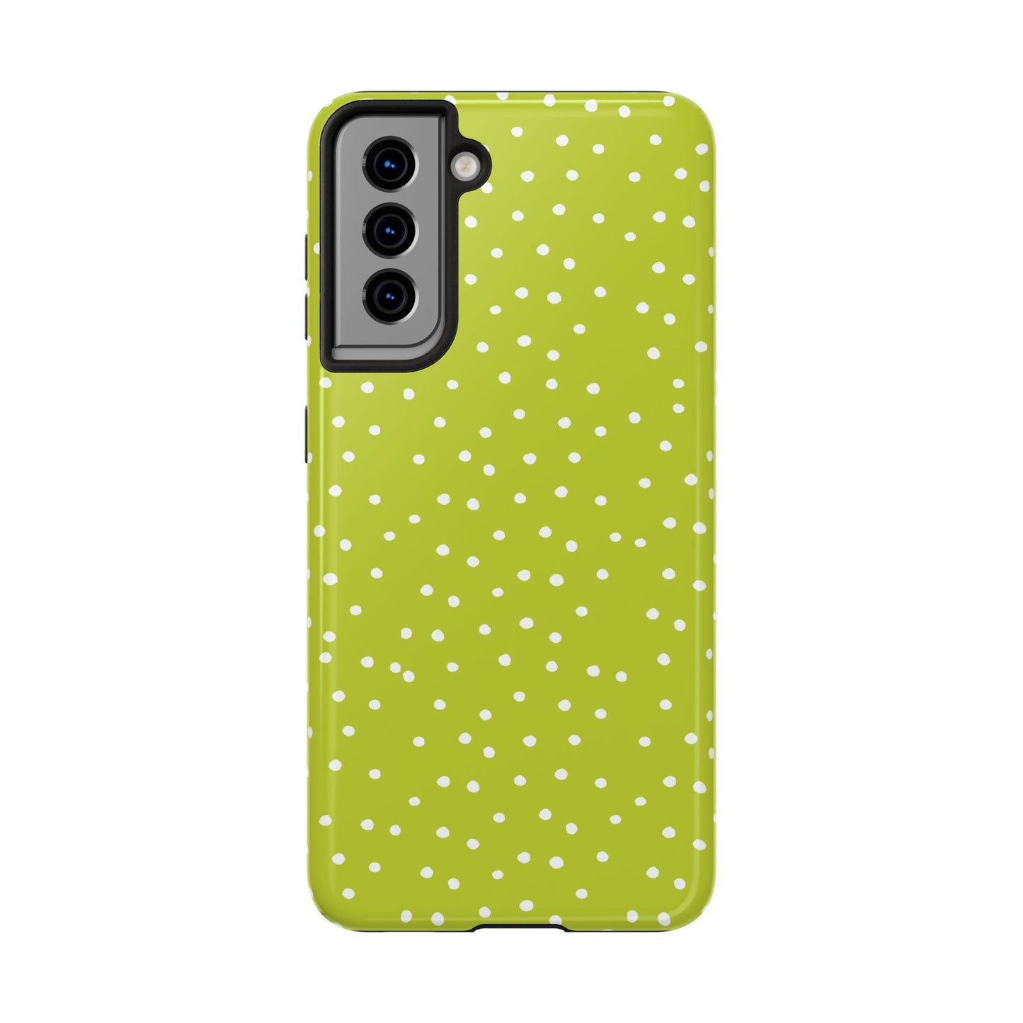 Dinky Dots Green / White Phone Case