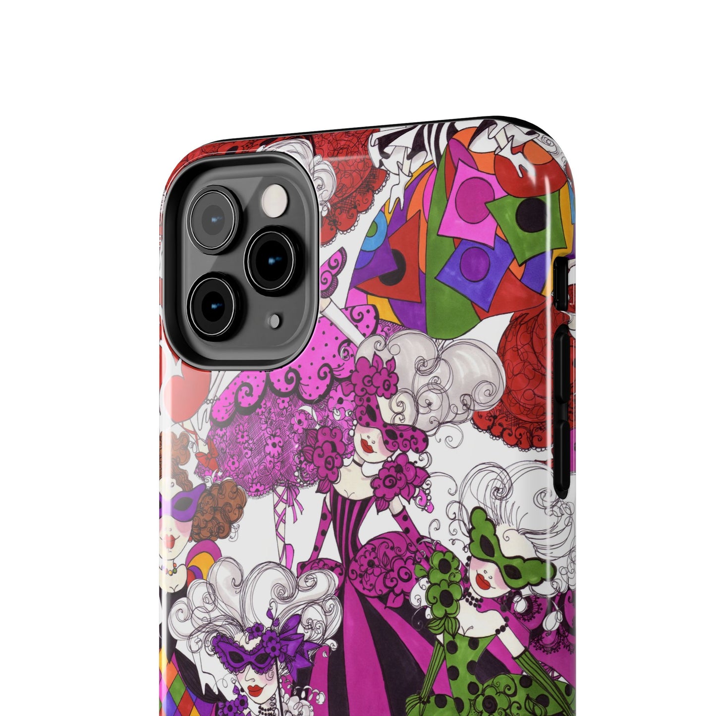 Crowded Dance Floor White Phone Case