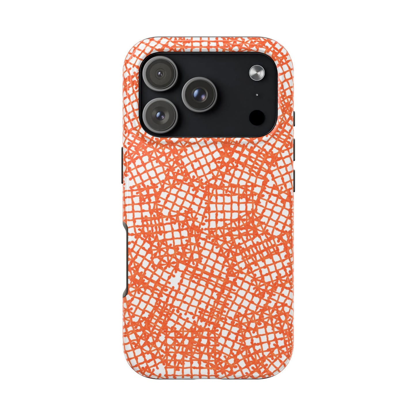 Random Waffle Orange Phone Case