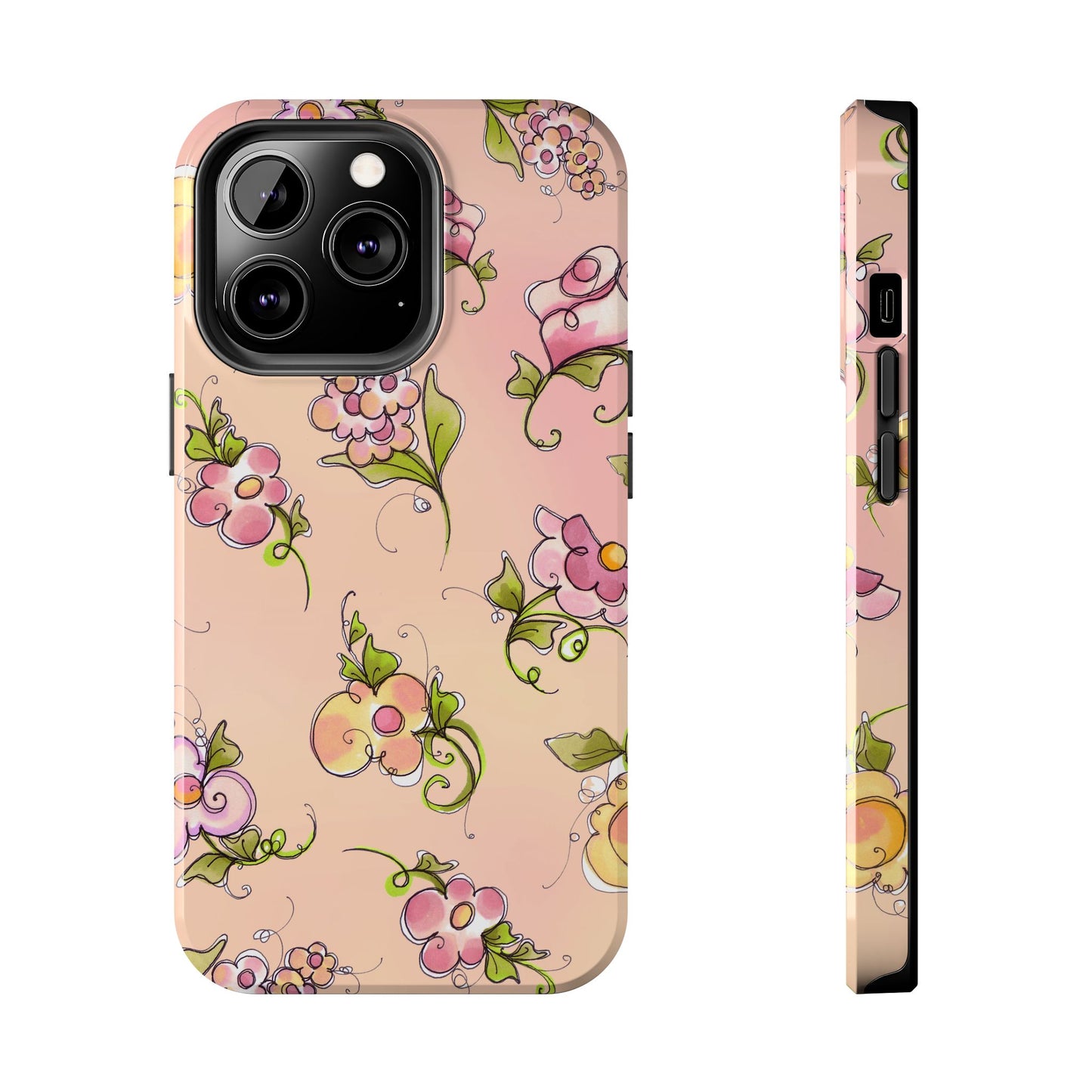 Flower Toss Sunrise Phone Case