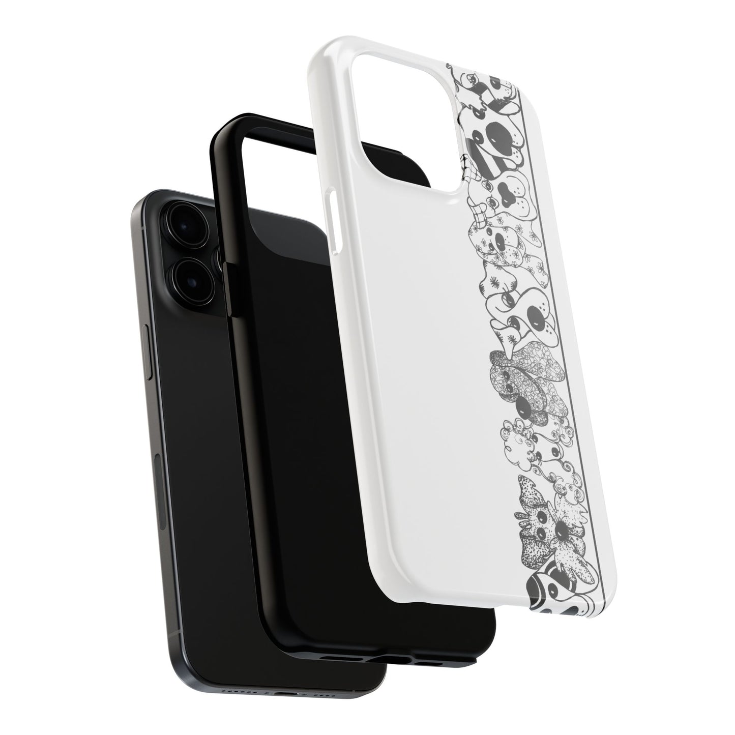 Doggie Dear Border Phone Case