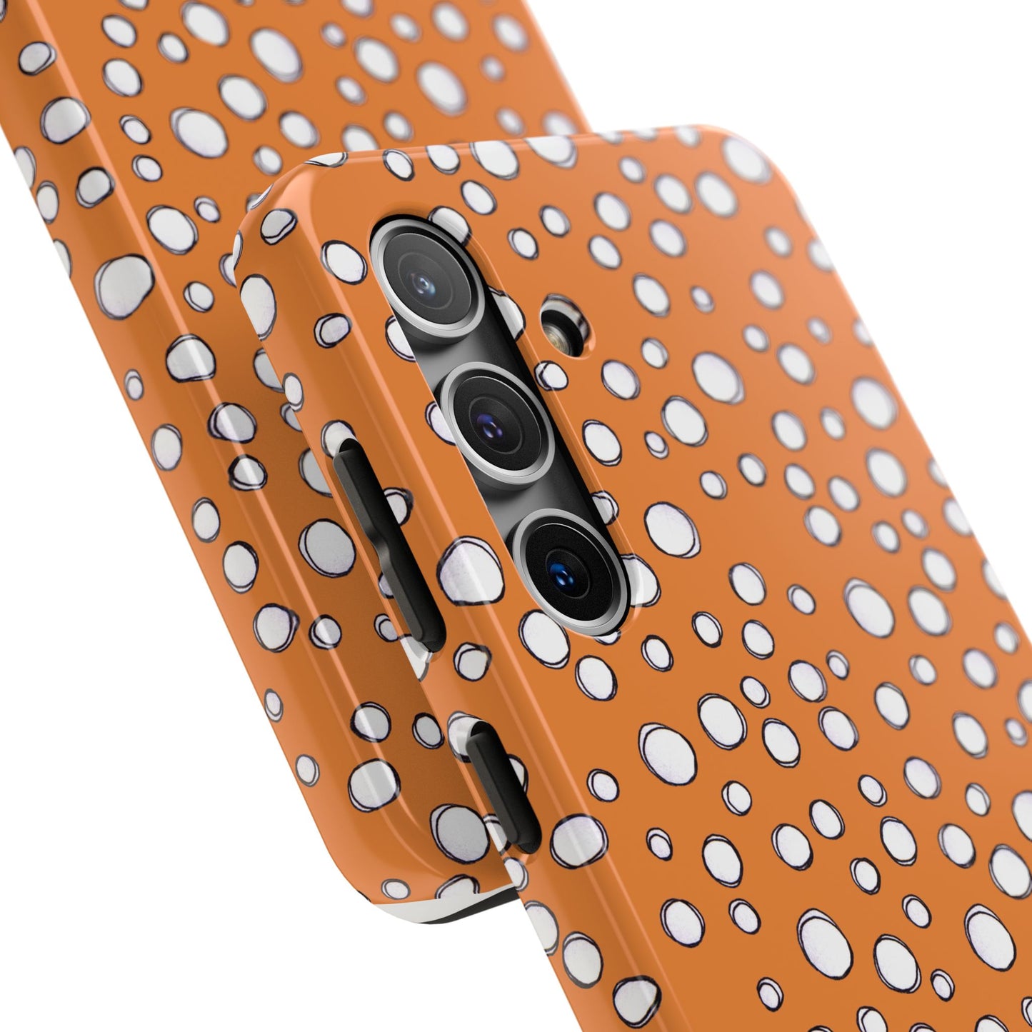 Pot Dots Orange Phone Case