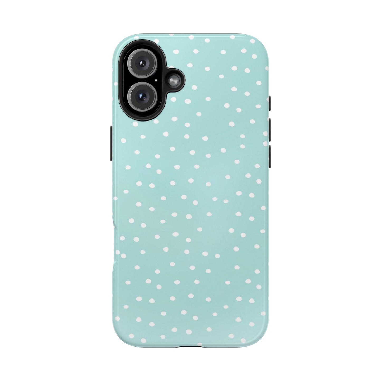 Petite Dots Seafoam / White Phone Case