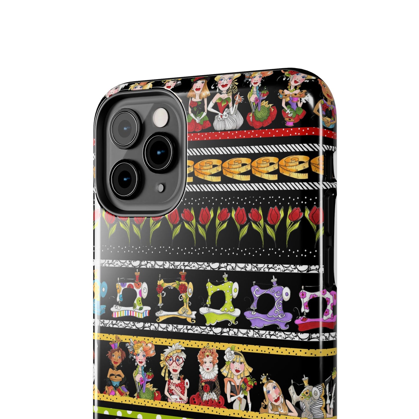 Curious Border Black Phone Case